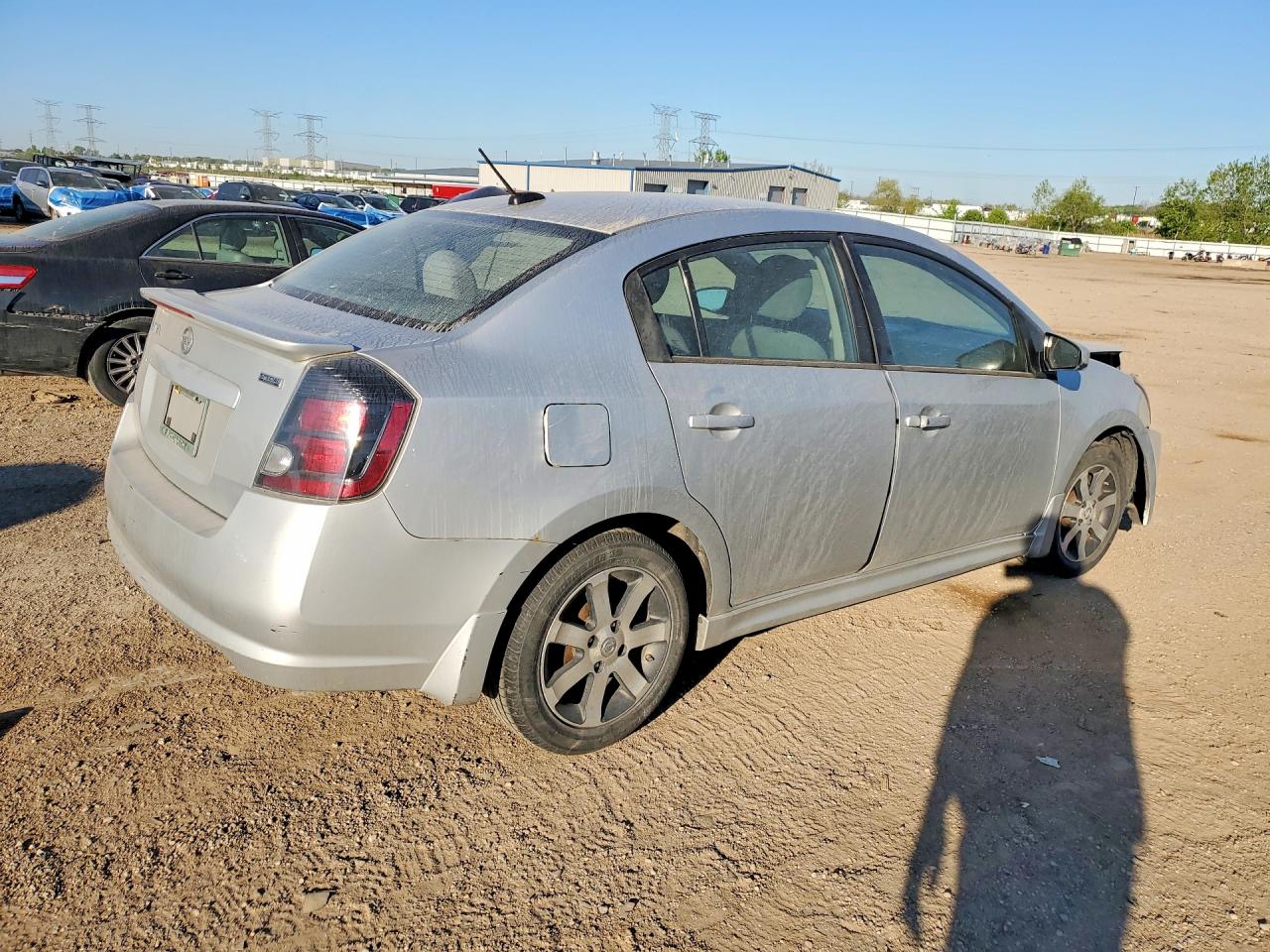 2012 Nissan Sentra 2.0 Silver vin: 3N1AB6AP1CL682653