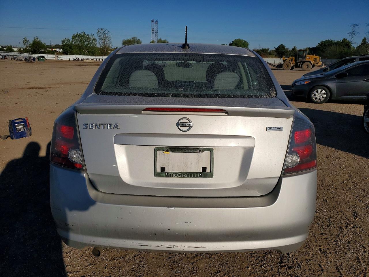 2012 Nissan Sentra 2.0 Silver vin: 3N1AB6AP1CL682653