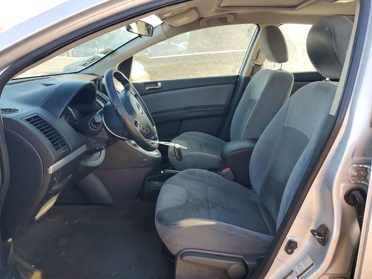 2012 Nissan Sentra 2.0 Silver vin: 3N1AB6AP1CL682653