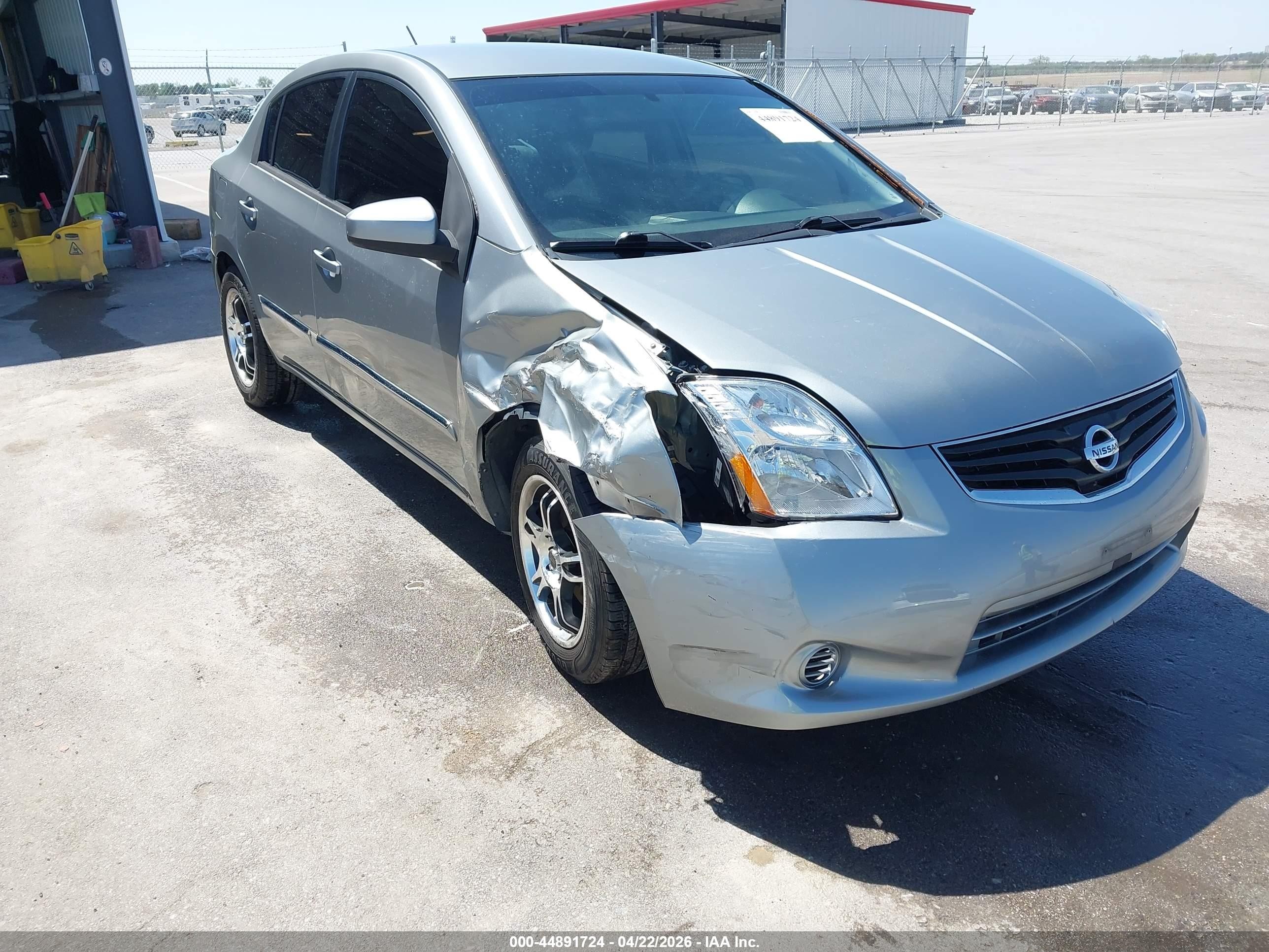 2012 Nissan Sentra 2.0 S Gray vin: 3N1AB6AP1CL684306