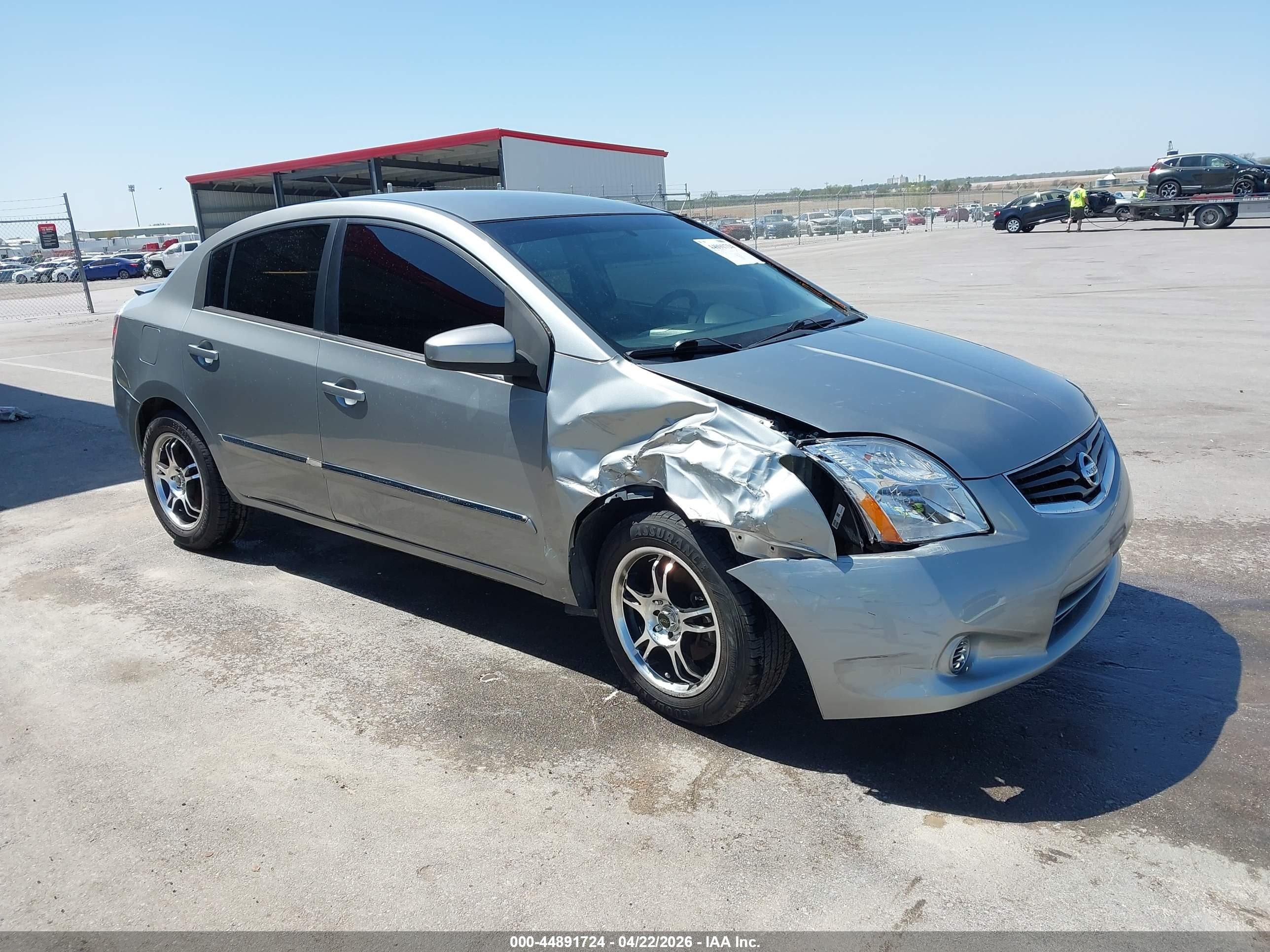 2012 Nissan Sentra 2.0 S Gray vin: 3N1AB6AP1CL684306