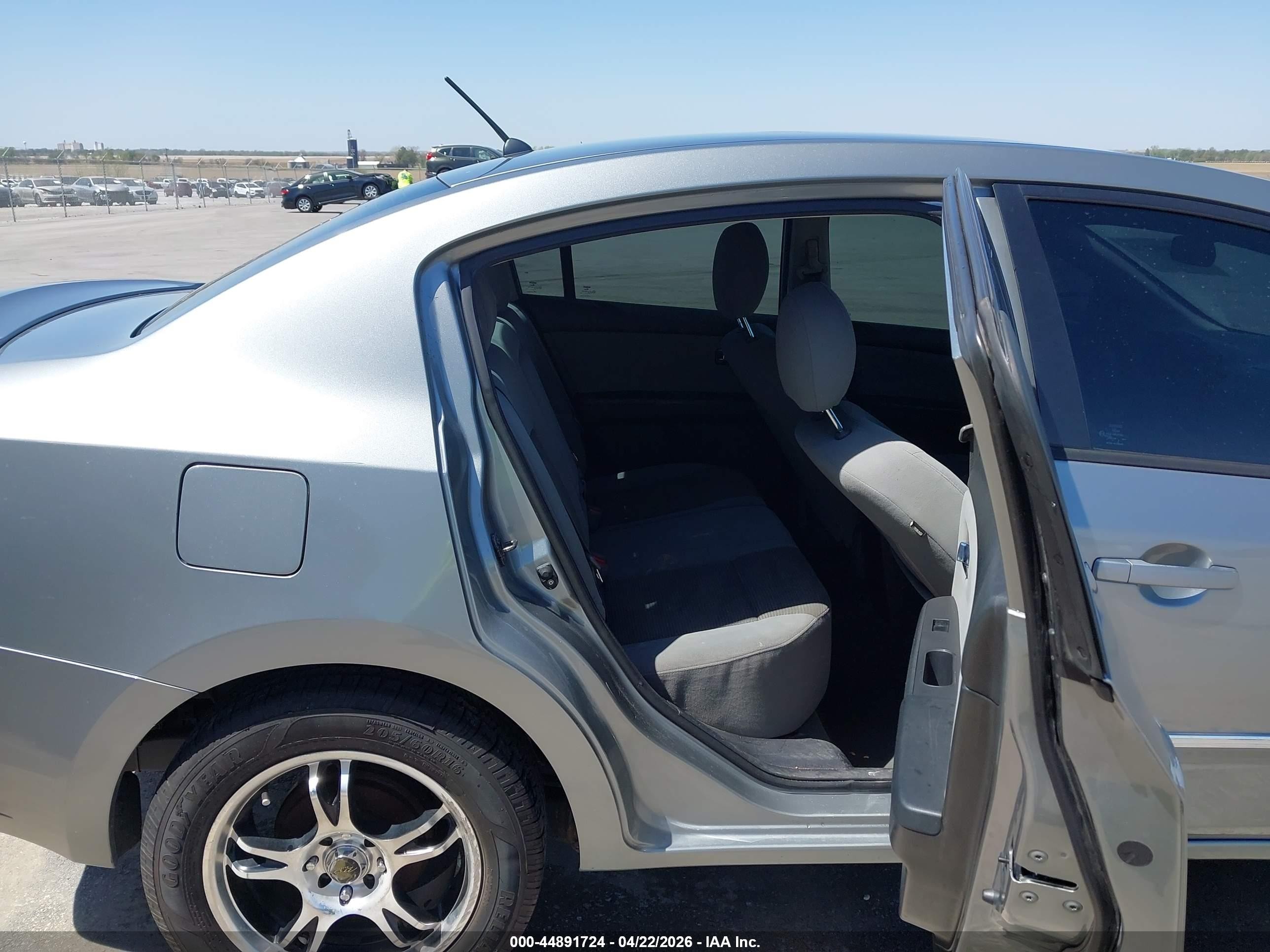 2012 Nissan Sentra 2.0 S Gray vin: 3N1AB6AP1CL684306