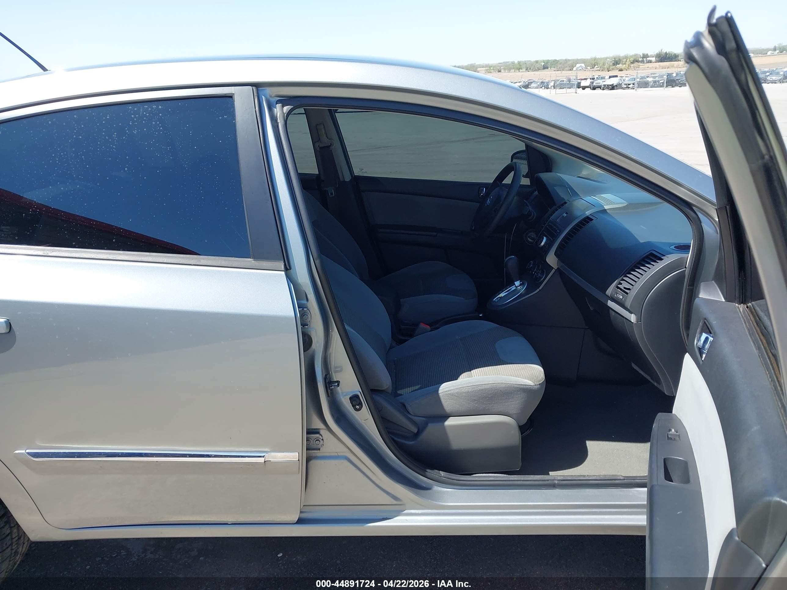 2012 Nissan Sentra 2.0 S Gray vin: 3N1AB6AP1CL684306