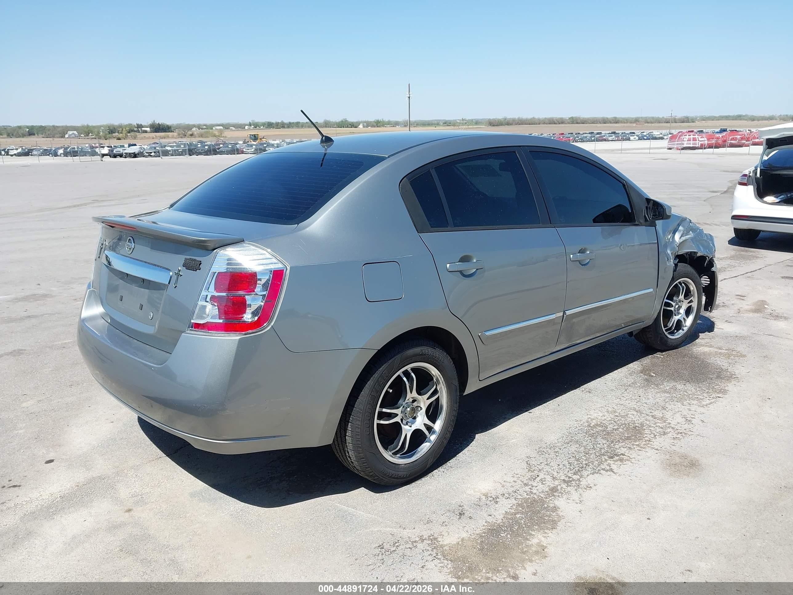 2012 Nissan Sentra 2.0 S Gray vin: 3N1AB6AP1CL684306