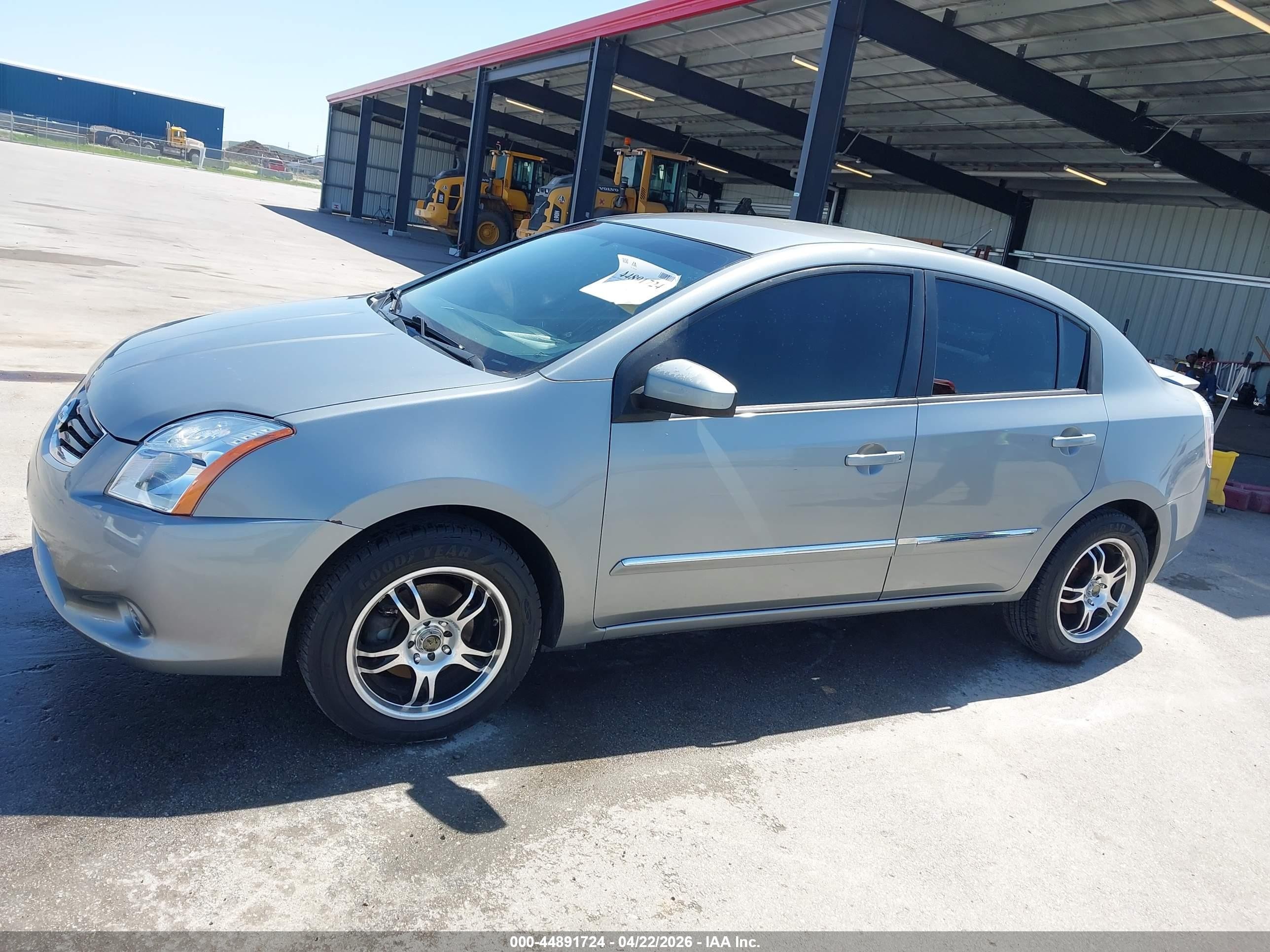 2012 Nissan Sentra 2.0 S Gray vin: 3N1AB6AP1CL684306