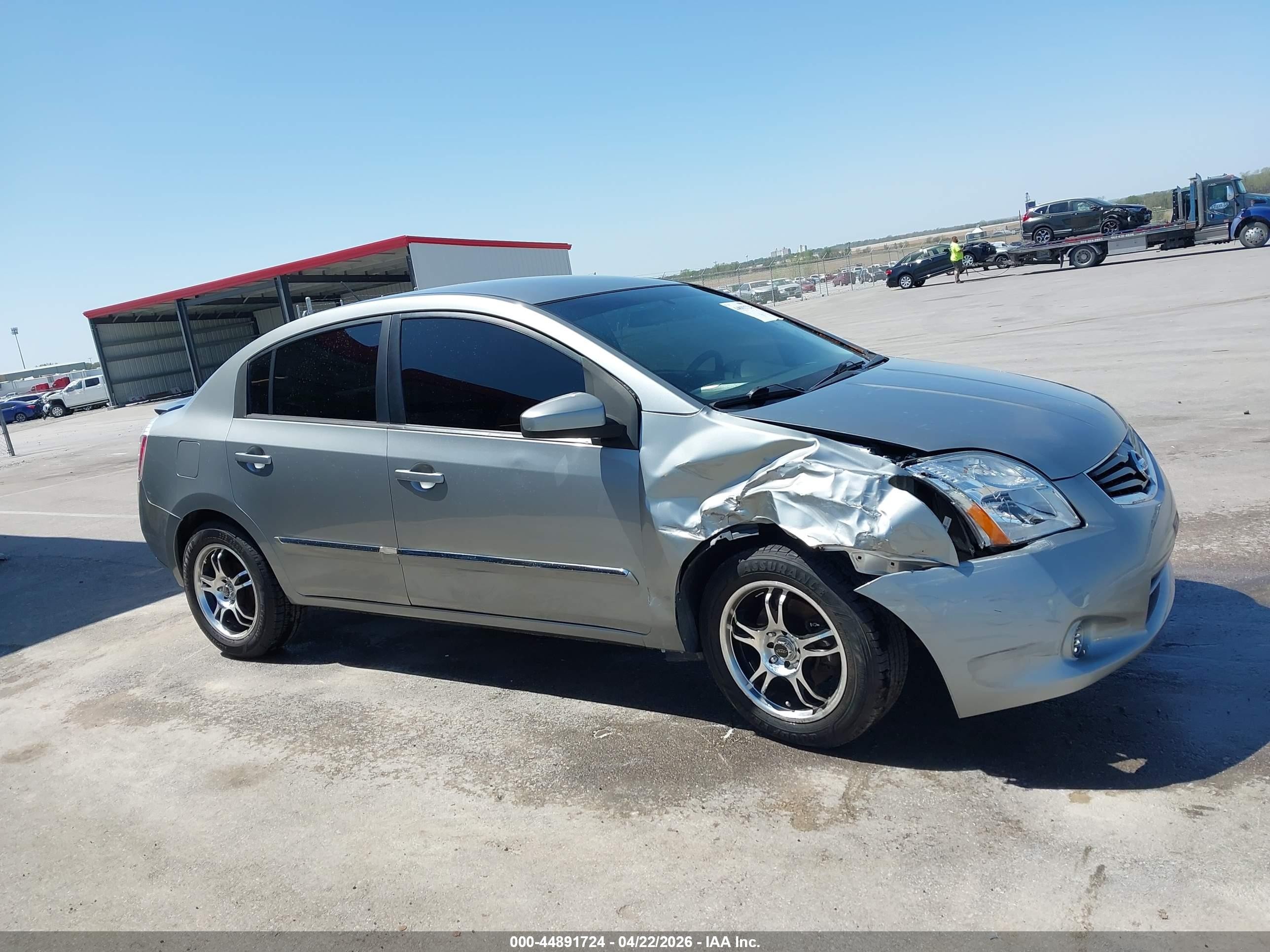2012 Nissan Sentra 2.0 S Gray vin: 3N1AB6AP1CL684306