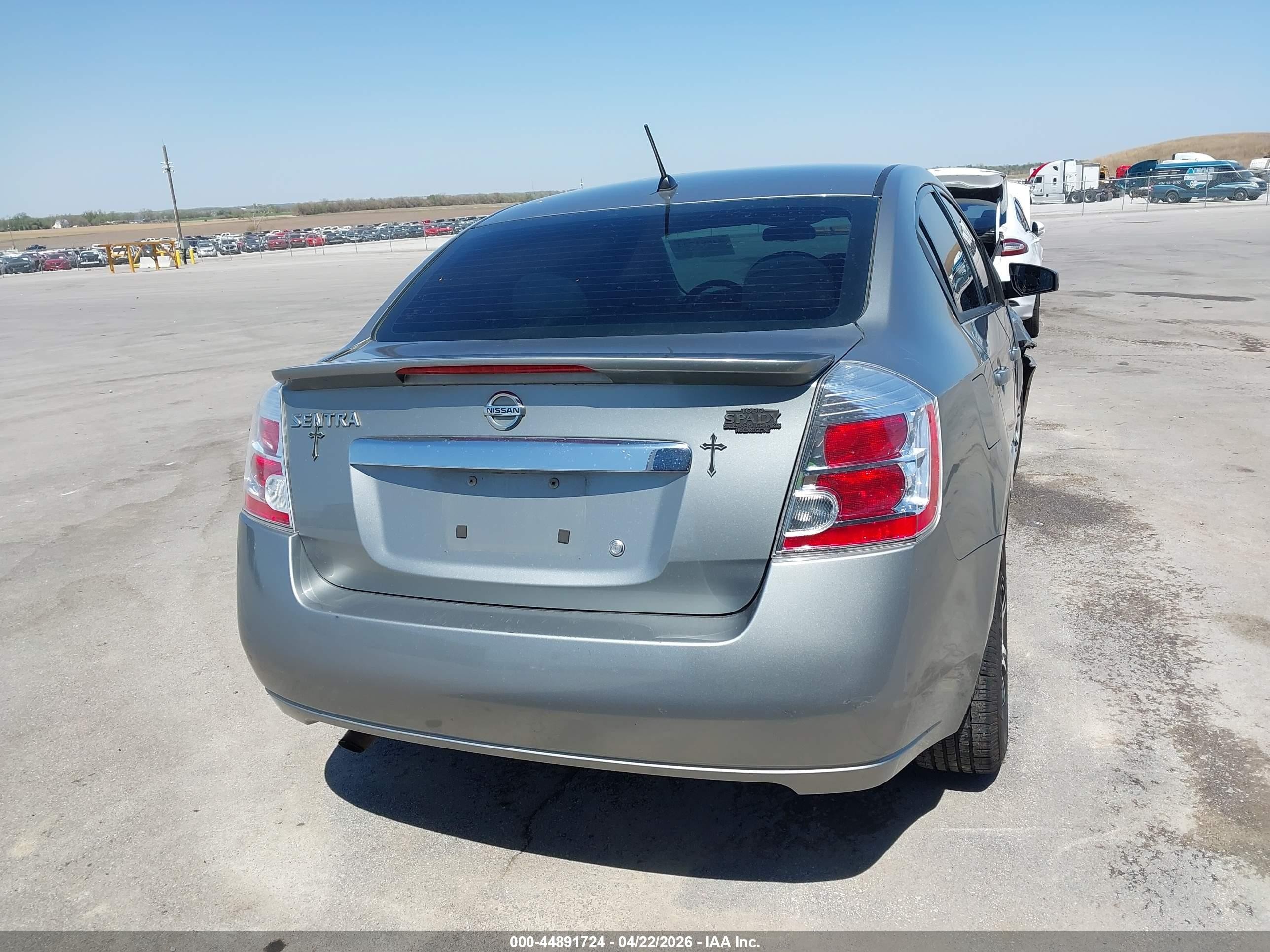 2012 Nissan Sentra 2.0 S Gray vin: 3N1AB6AP1CL684306