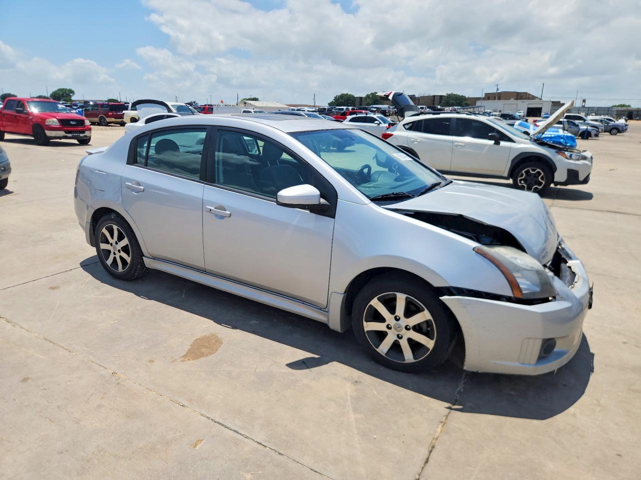 2012 Nissan Sentra 2.0/2.0s/sr/2.0sl Silver vin: 3N1AB6AP1CL689120