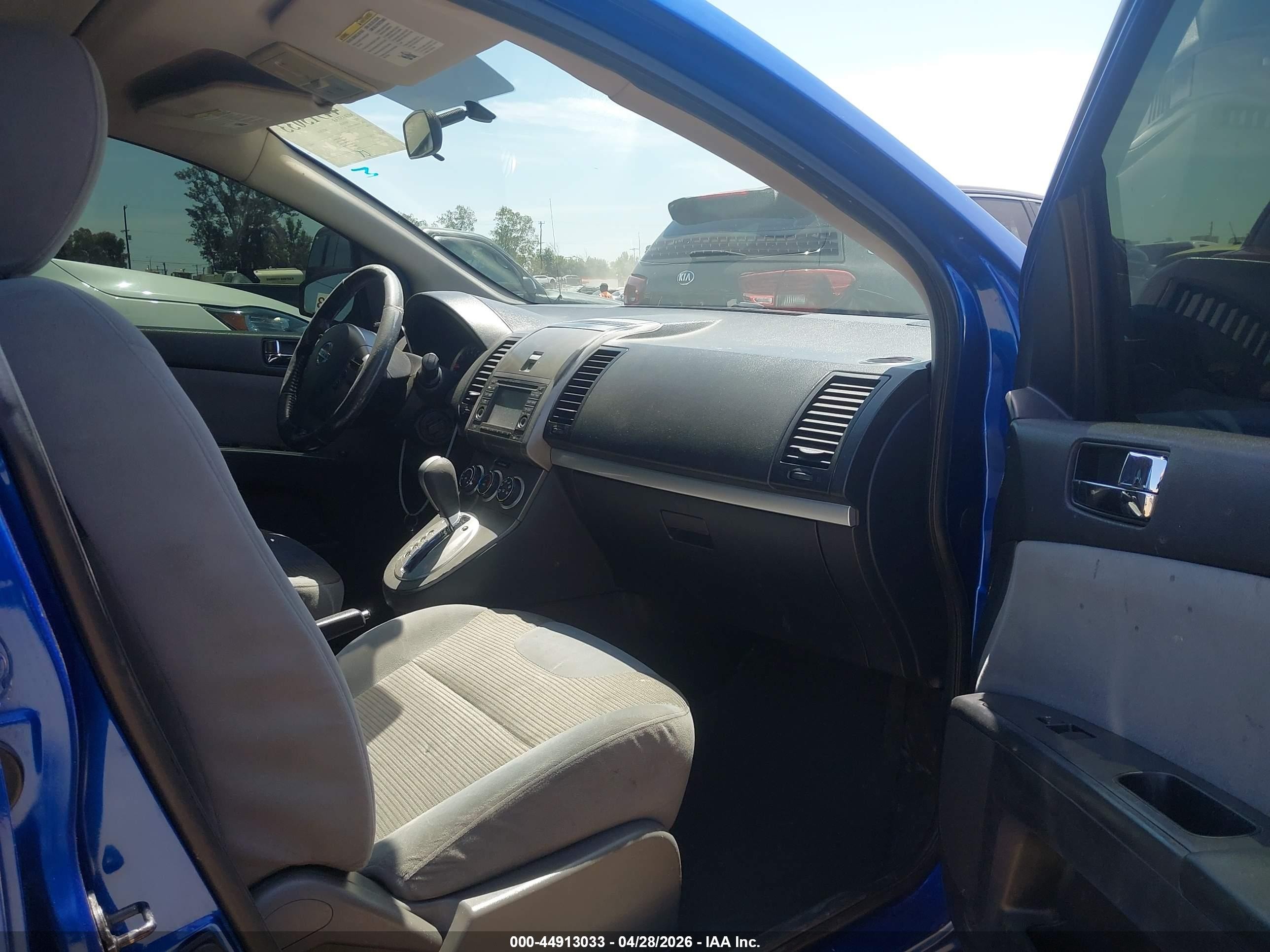 2012 Nissan Sentra 2.0 Sr Blue vin: 3N1AB6AP1CL692129