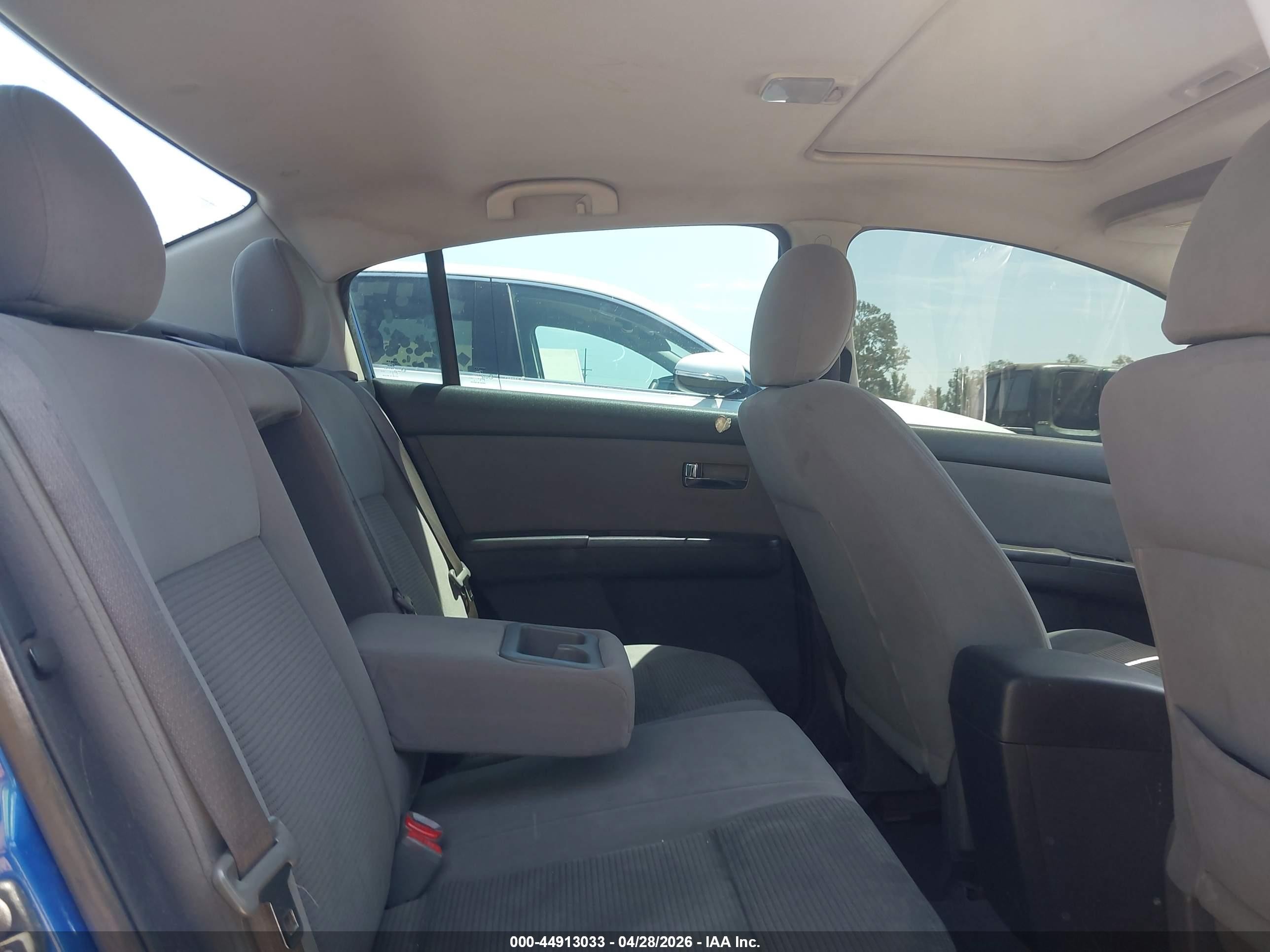 2012 Nissan Sentra 2.0 Sr Blue vin: 3N1AB6AP1CL692129