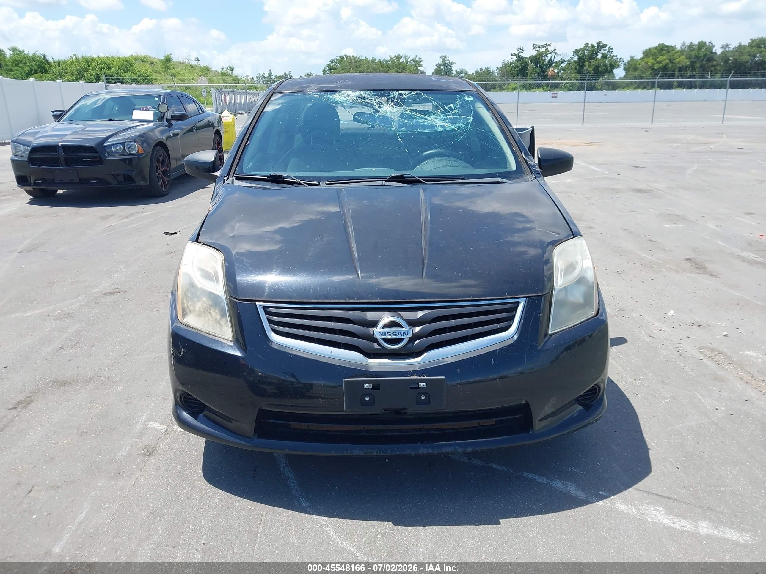 2012 Nissan Sentra 2.0 S Black vin: 3N1AB6AP1CL700682