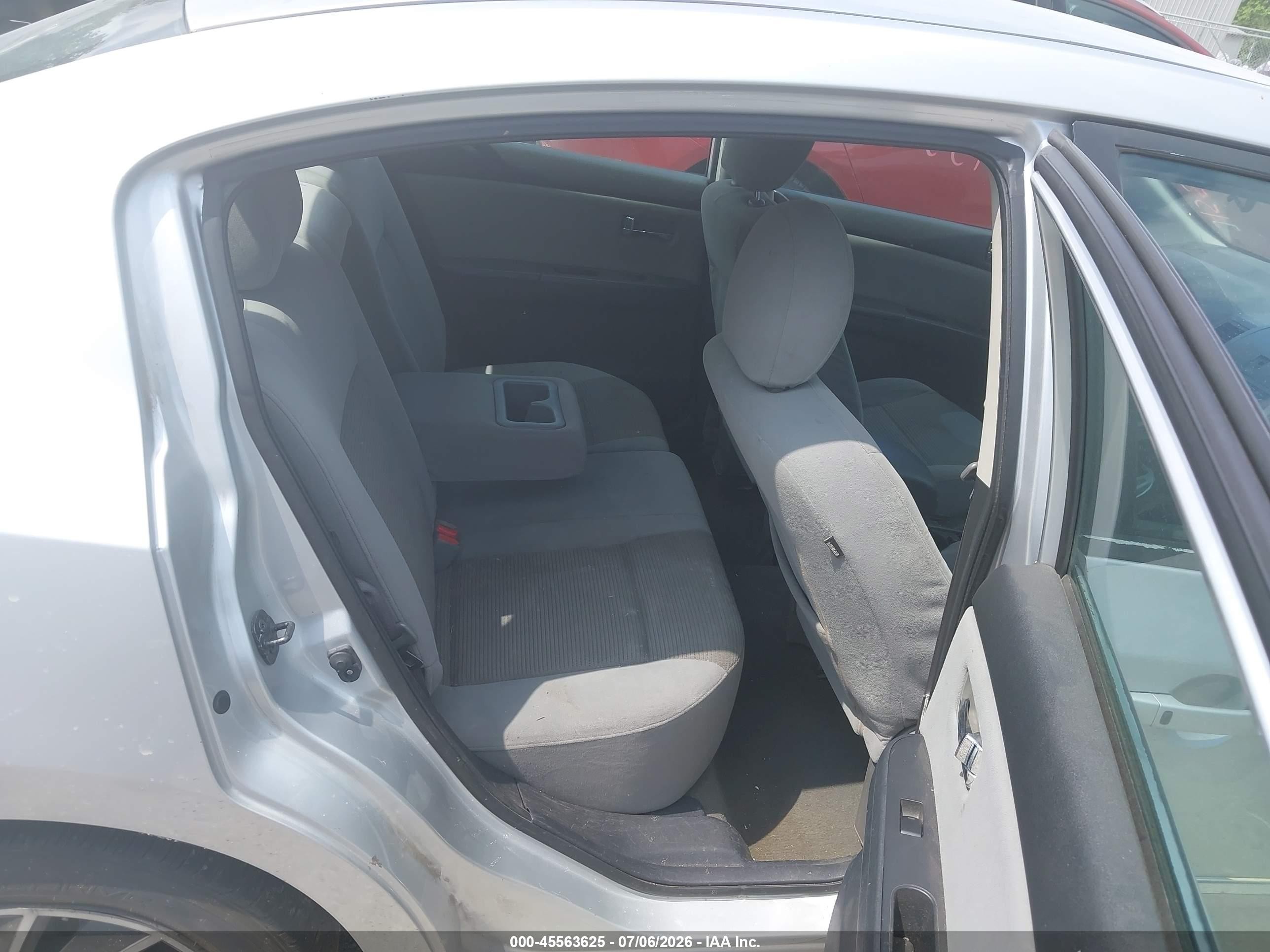 2012 Nissan Sentra 2.0 S Silver vin: 3N1AB6AP1CL706174