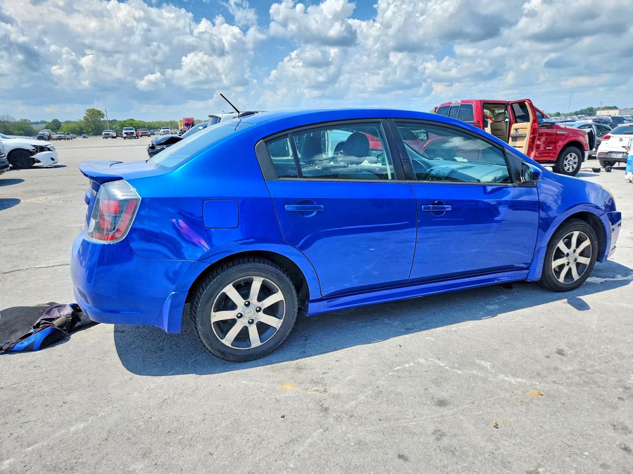 2012 Nissan Sentra 2.0 Blue vin: 3N1AB6AP1CL717529