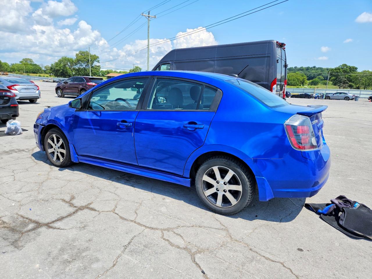 2012 Nissan Sentra 2.0 Blue vin: 3N1AB6AP1CL717529
