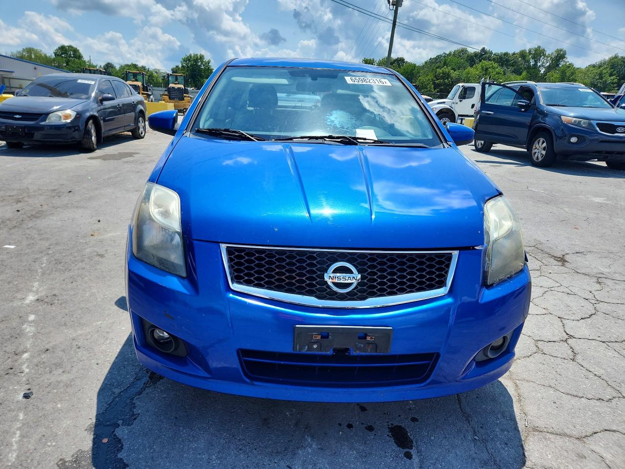2012 Nissan Sentra 2.0 Blue vin: 3N1AB6AP1CL717529