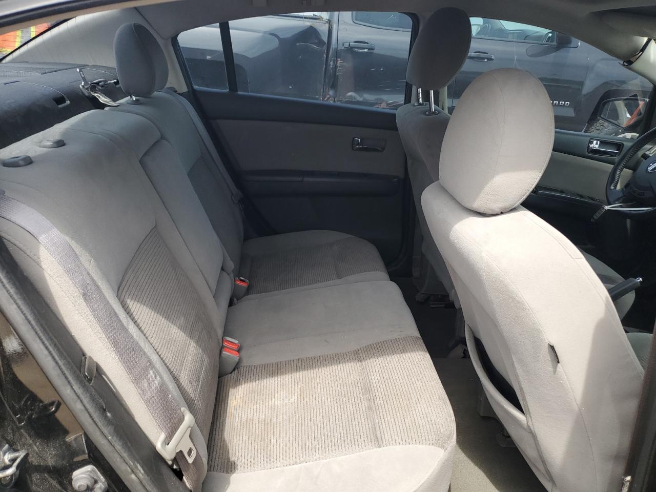 2012 Nissan Sentra 2.0 Черный vin: 3N1AB6AP1CL720169