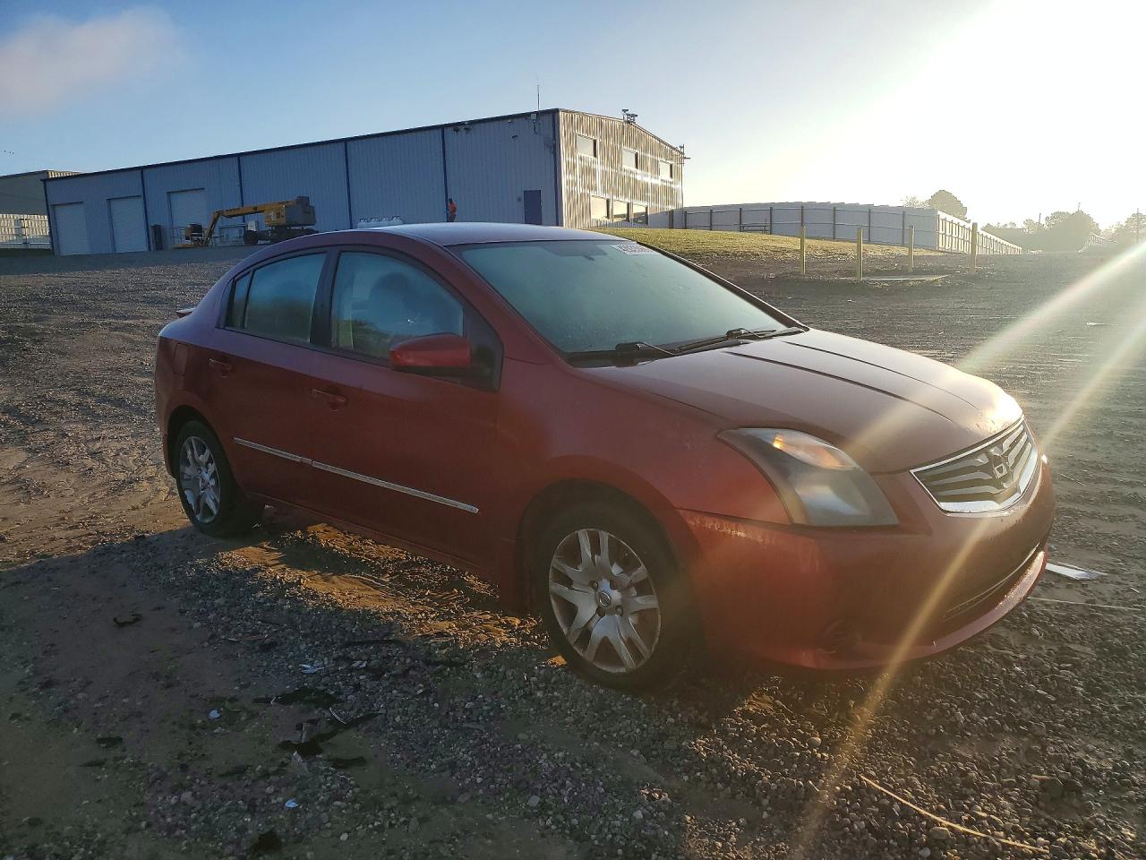 2012 Nissan Sentra 2.0 Красный vin: 3N1AB6AP1CL736761