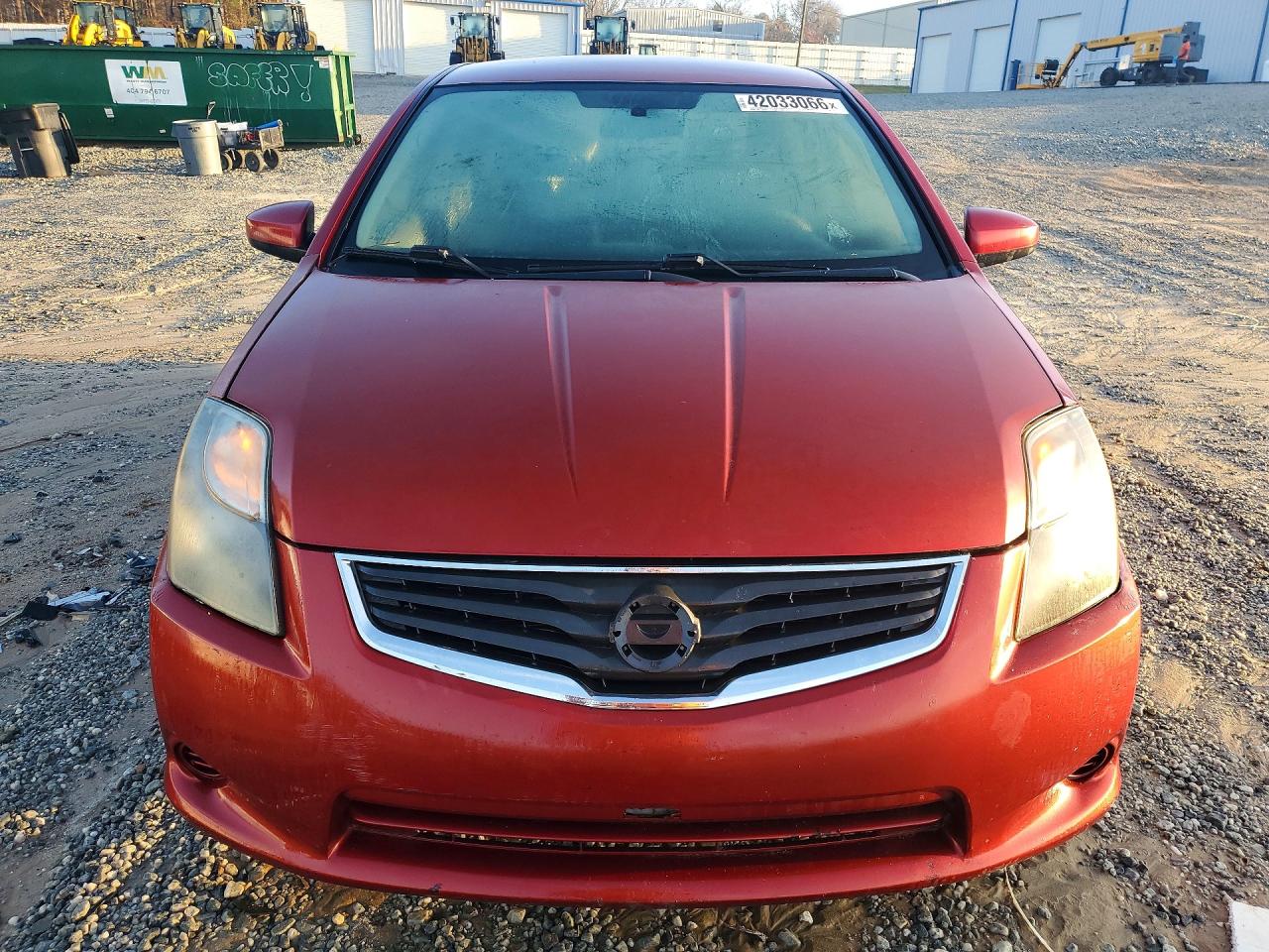 2012 Nissan Sentra 2.0 Красный vin: 3N1AB6AP1CL736761