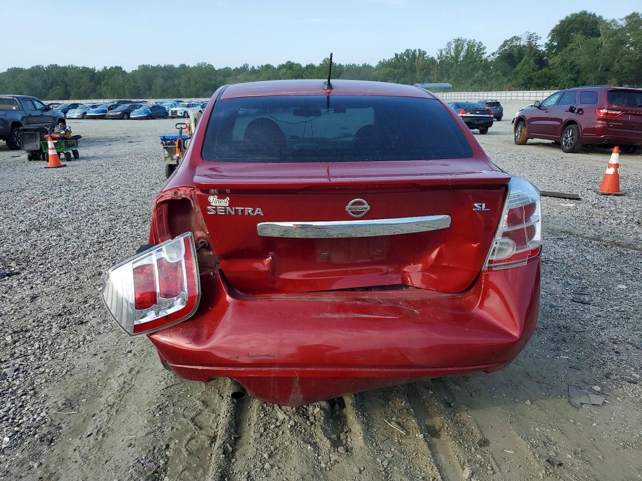 2012 Nissan Sentra 2.0 Maroon vin: 3N1AB6AP1CL737313