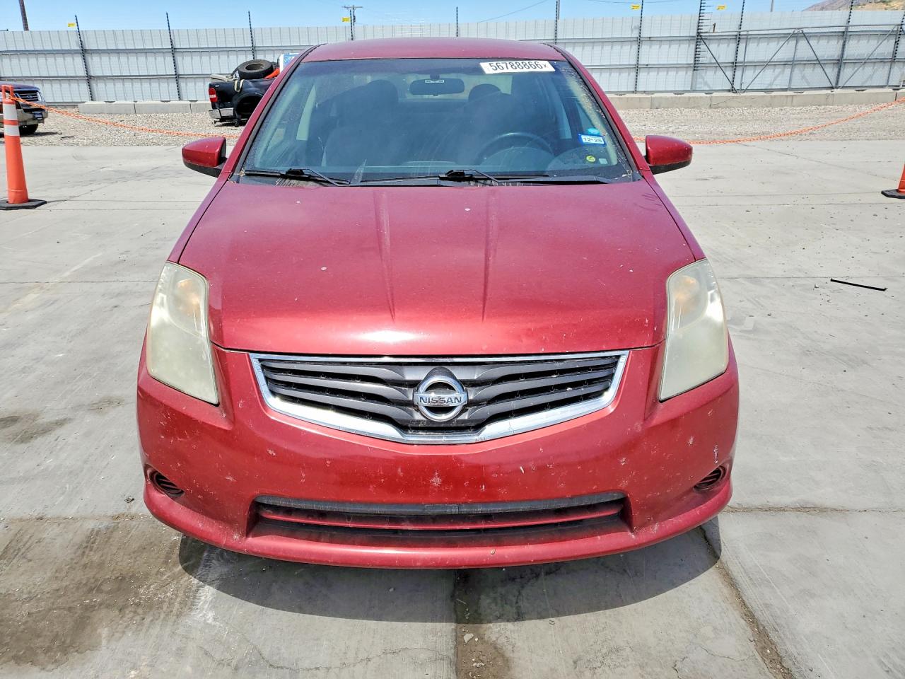 2012 Nissan Sentra 2.0 Red vin: 3N1AB6AP1CL743970