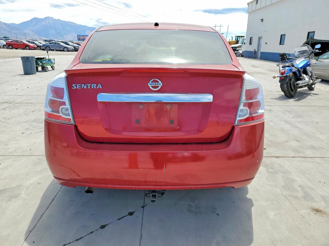 2012 Nissan Sentra 2.0 Red vin: 3N1AB6AP1CL743970