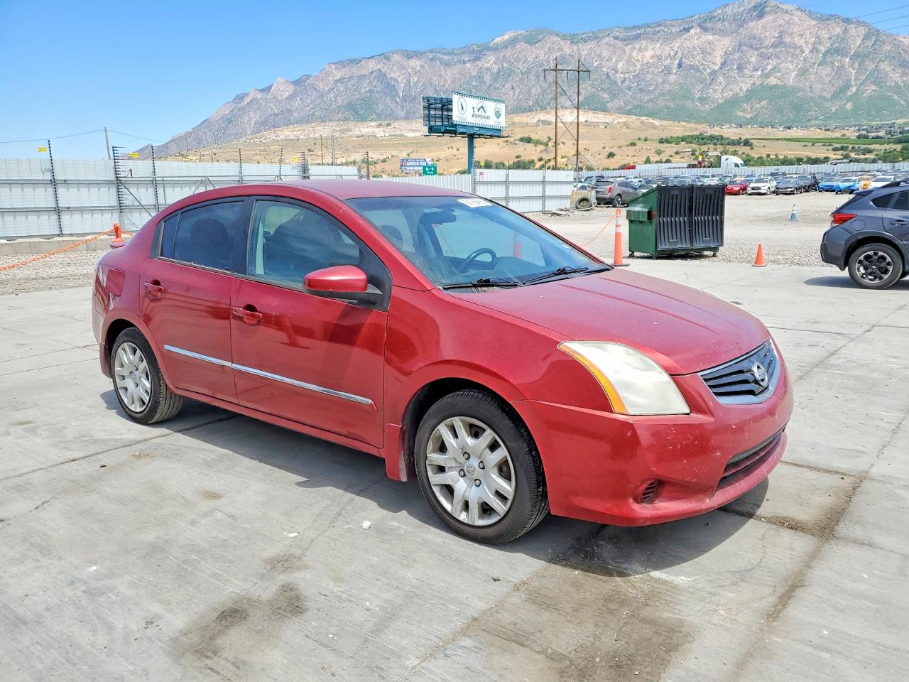 2012 Nissan Sentra 2.0 Red vin: 3N1AB6AP1CL743970