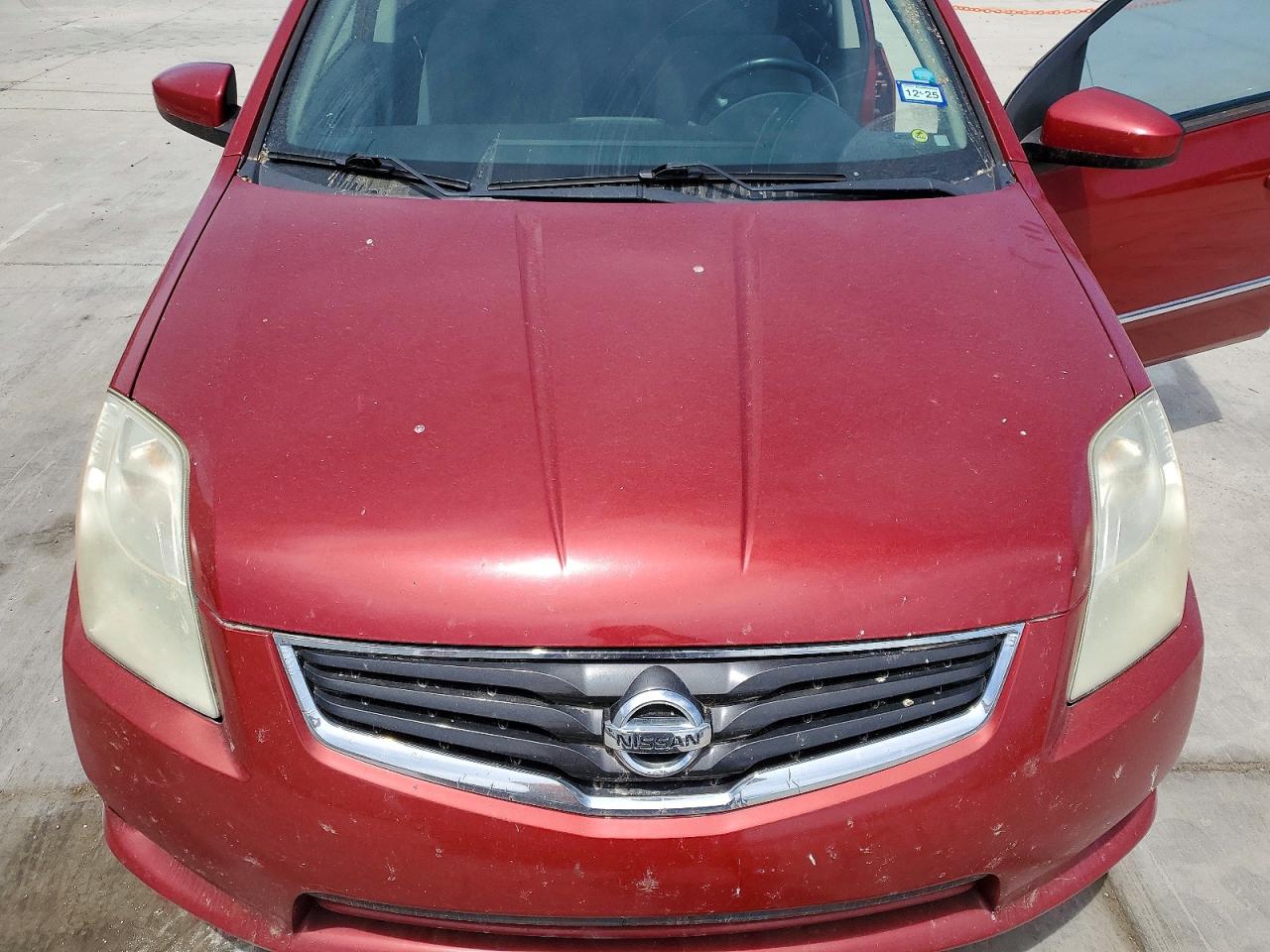 2012 Nissan Sentra 2.0 Red vin: 3N1AB6AP1CL743970