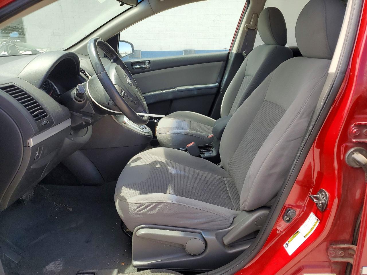 2012 Nissan Sentra 2.0 Red vin: 3N1AB6AP1CL743970
