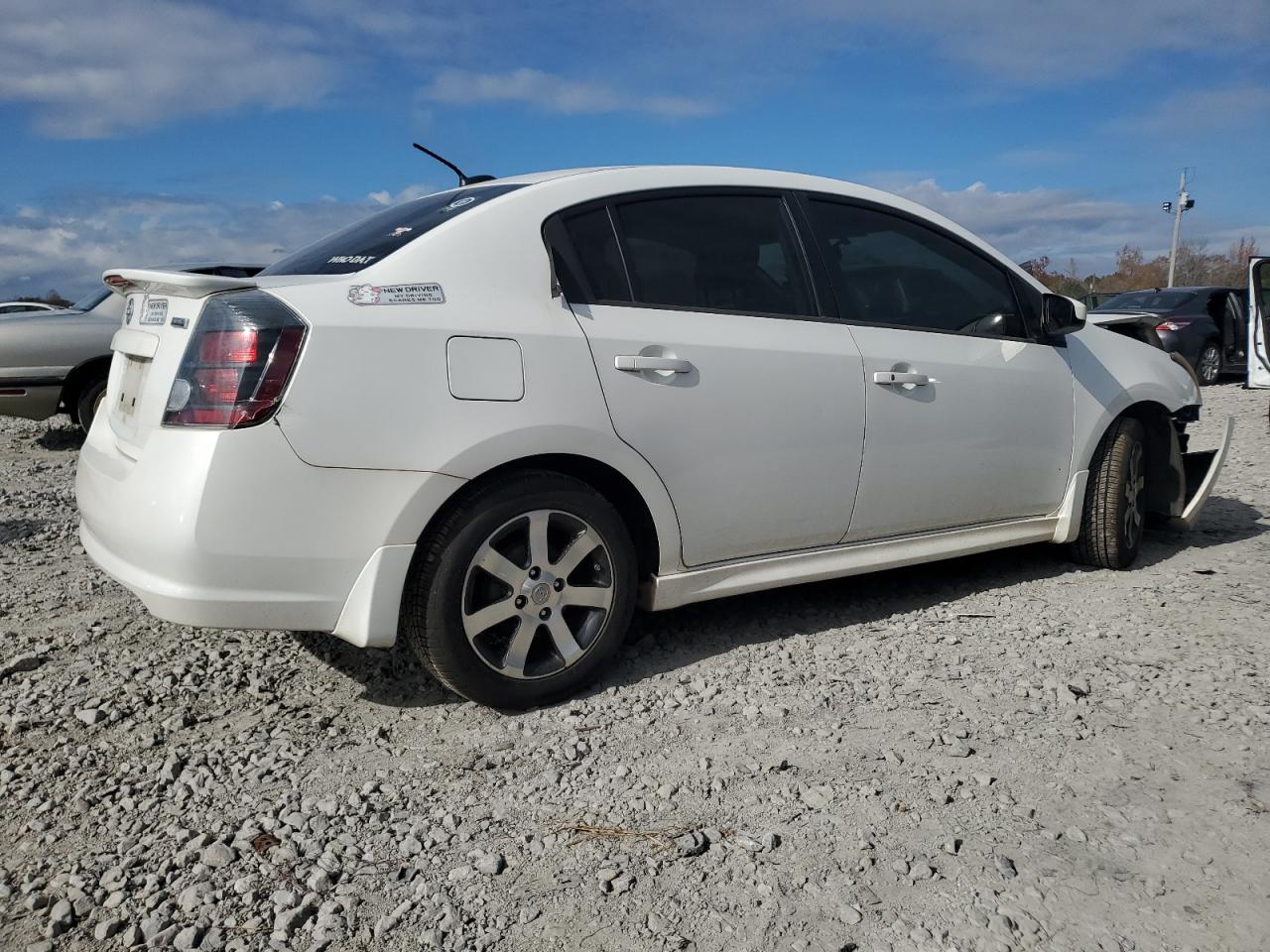 2012 Nissan Sentra 2.0 White vin: 3N1AB6AP1CL747078