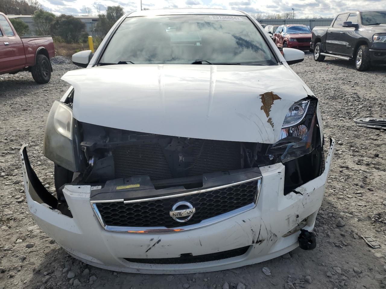 2012 Nissan Sentra 2.0 White vin: 3N1AB6AP1CL747078