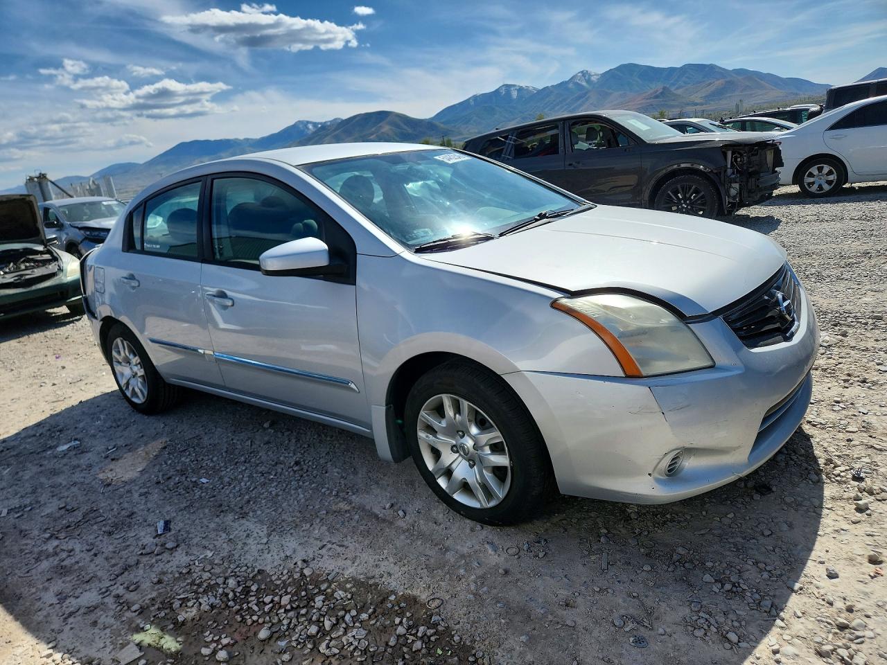 2012 Nissan Sentra 2.0 Silver vin: 3N1AB6AP1CL752488