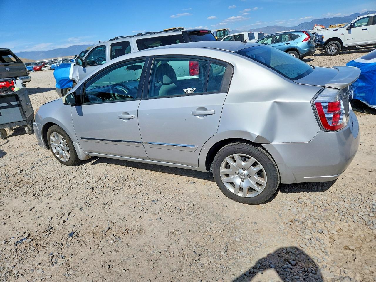 2012 Nissan Sentra 2.0 Silver vin: 3N1AB6AP1CL752488