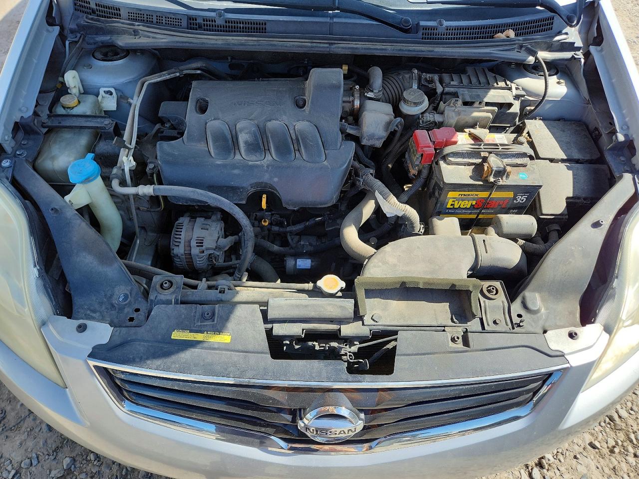 2012 Nissan Sentra 2.0 Silver vin: 3N1AB6AP1CL752488