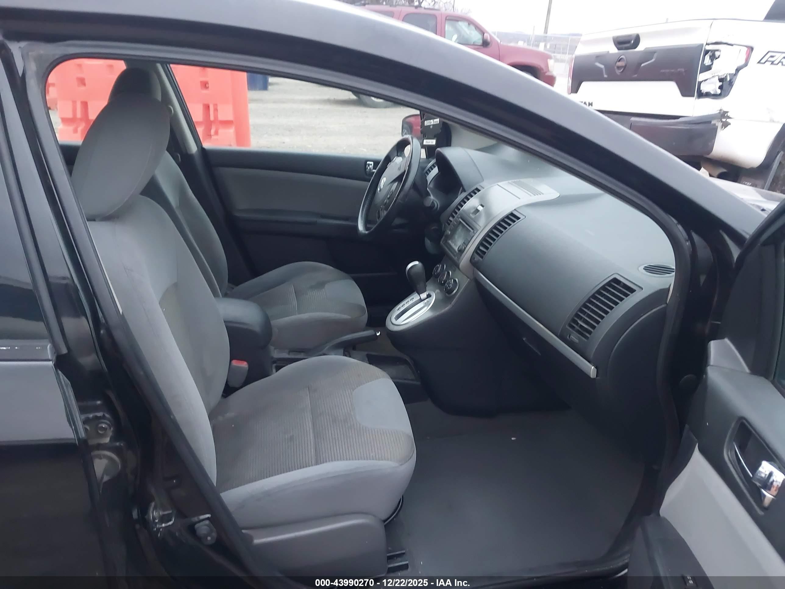 2012 Nissan Sentra 2.0 Sr Black vin: 3N1AB6AP1CL754631