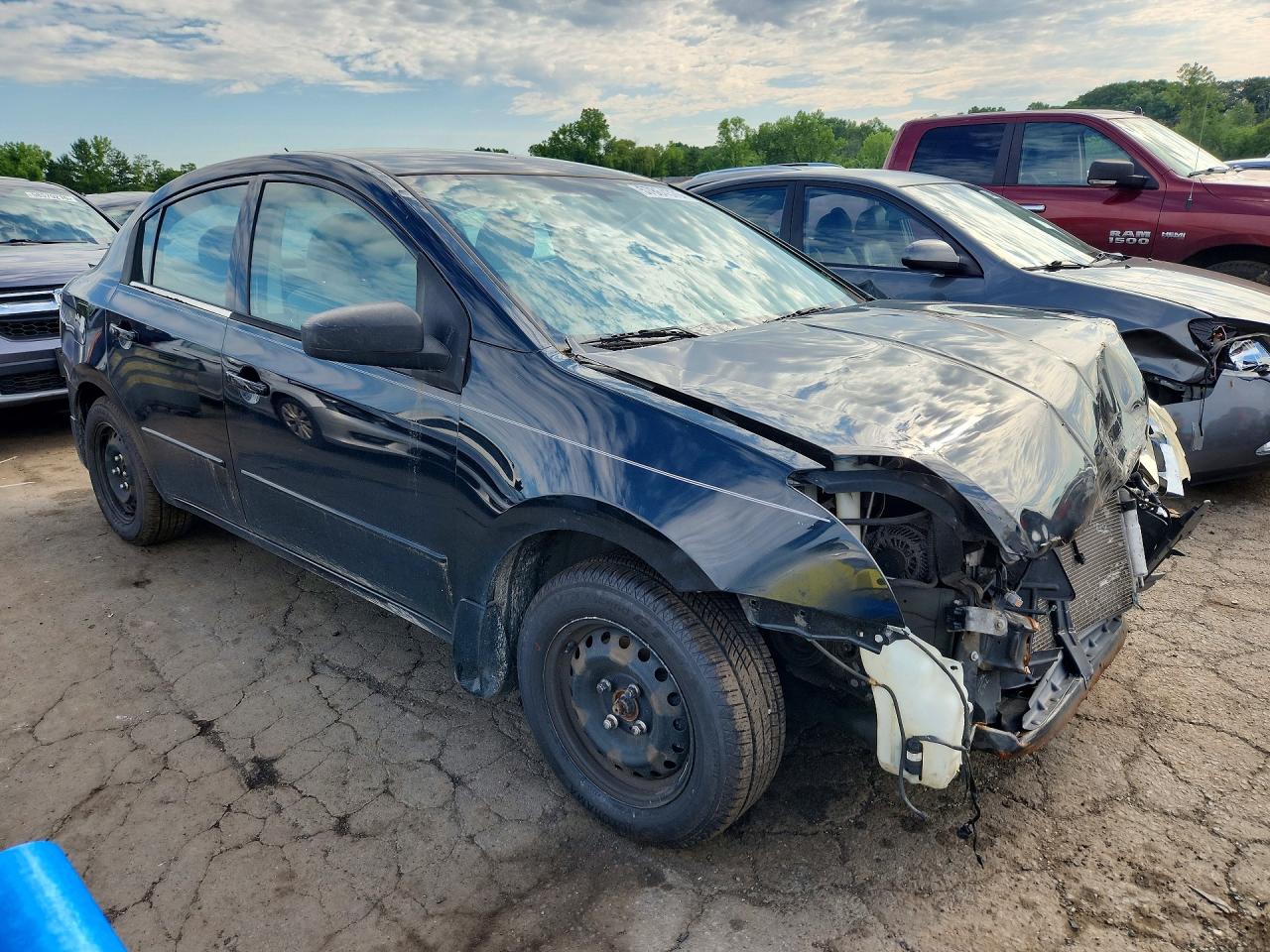 2012 Nissan Sentra 2.0 Черный vin: 3N1AB6AP1CL756217