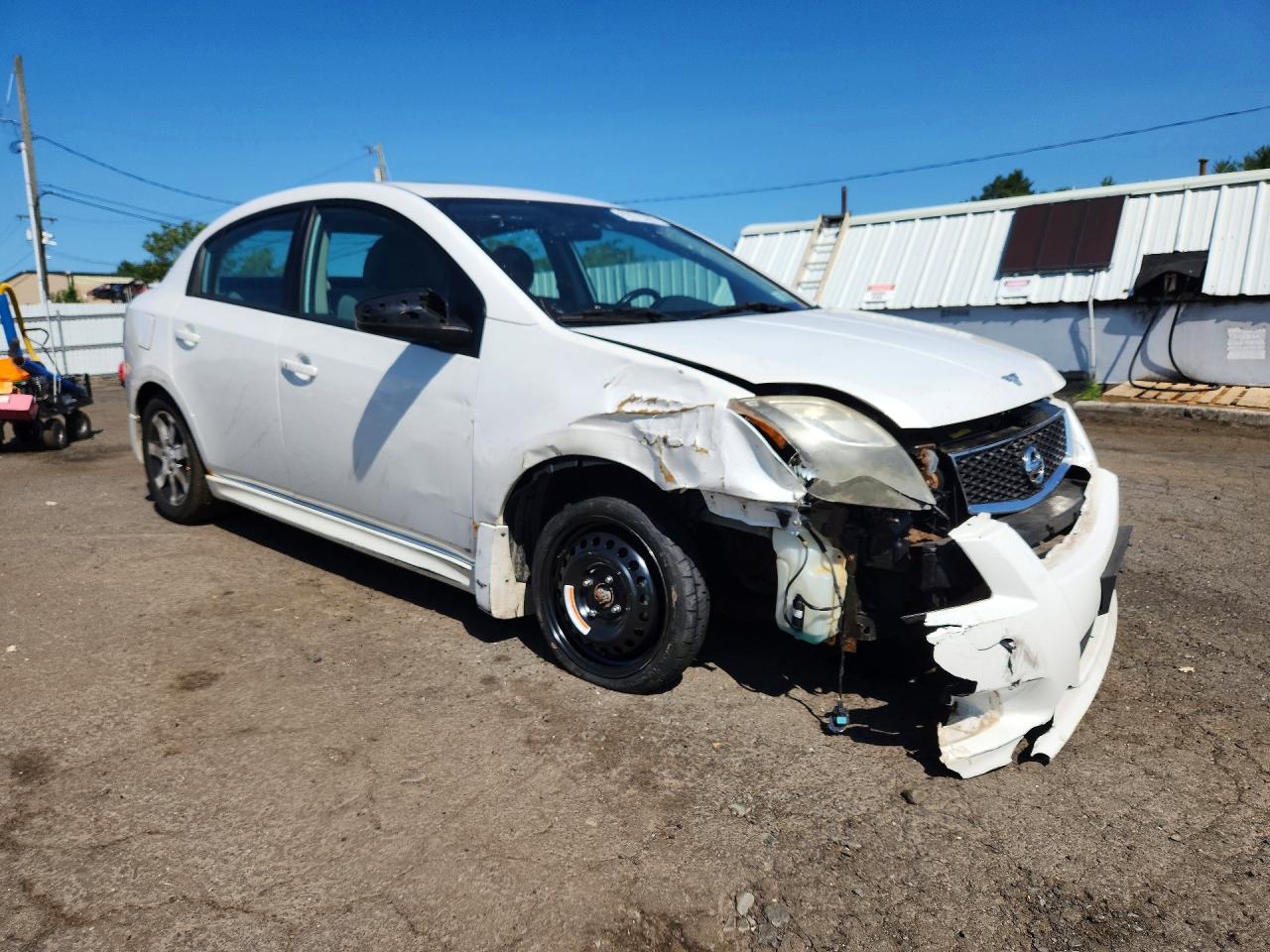 2012 Nissan Sentra 2.0 White vin: 3N1AB6AP1CL757156