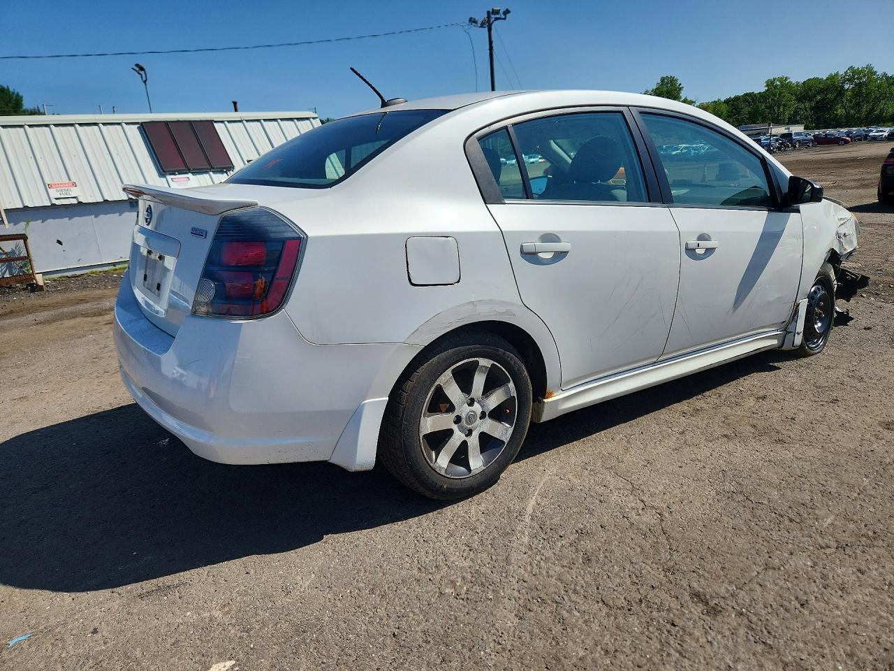 2012 Nissan Sentra 2.0 White vin: 3N1AB6AP1CL757156