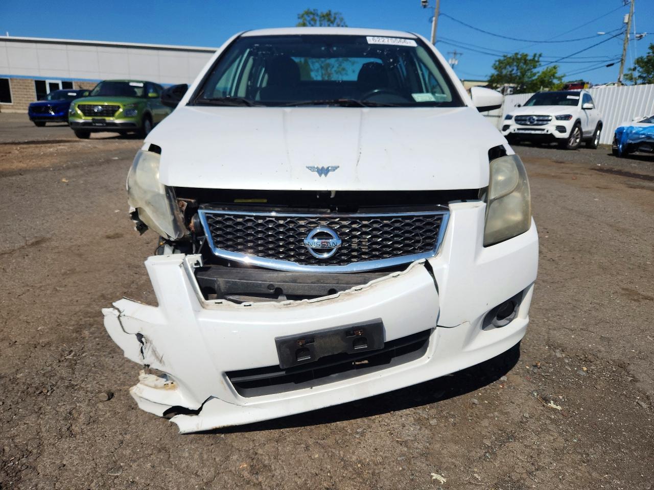 2012 Nissan Sentra 2.0 White vin: 3N1AB6AP1CL757156