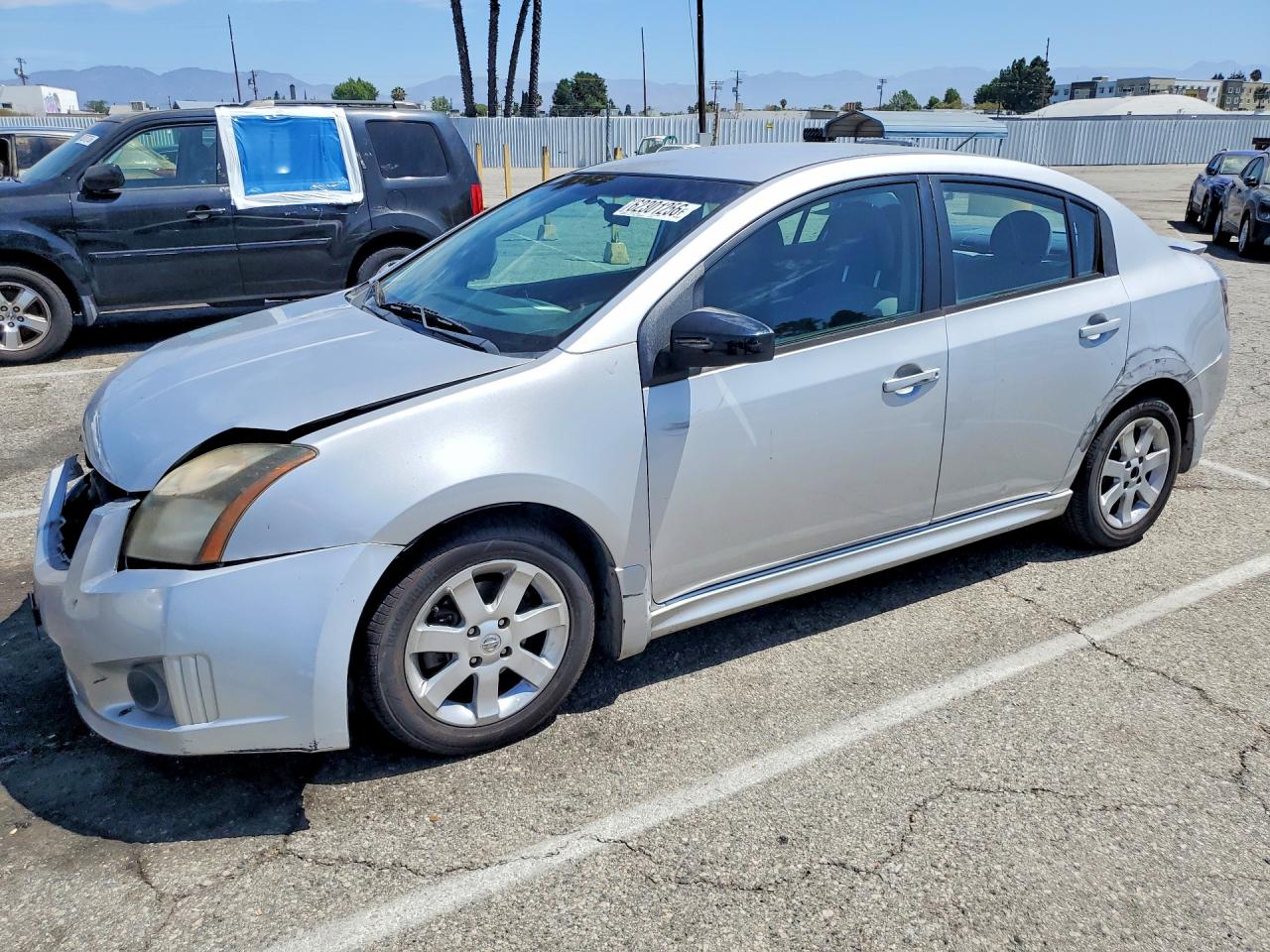 2012 Nissan Sentra 2.0 Silver vin: 3N1AB6AP1CL758632