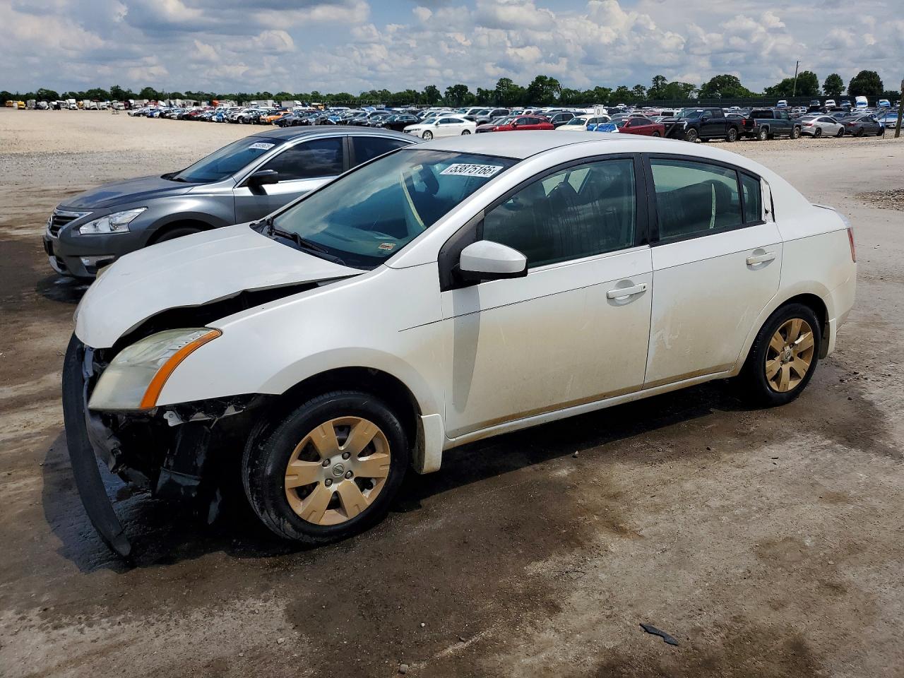 2010 Nissan Sentra 2.0 White vin: 3N1AB6AP2AL623222