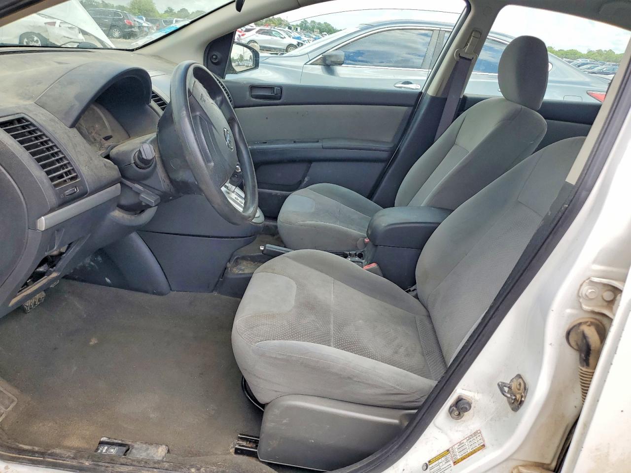 2010 Nissan Sentra 2.0 White vin: 3N1AB6AP2AL623222