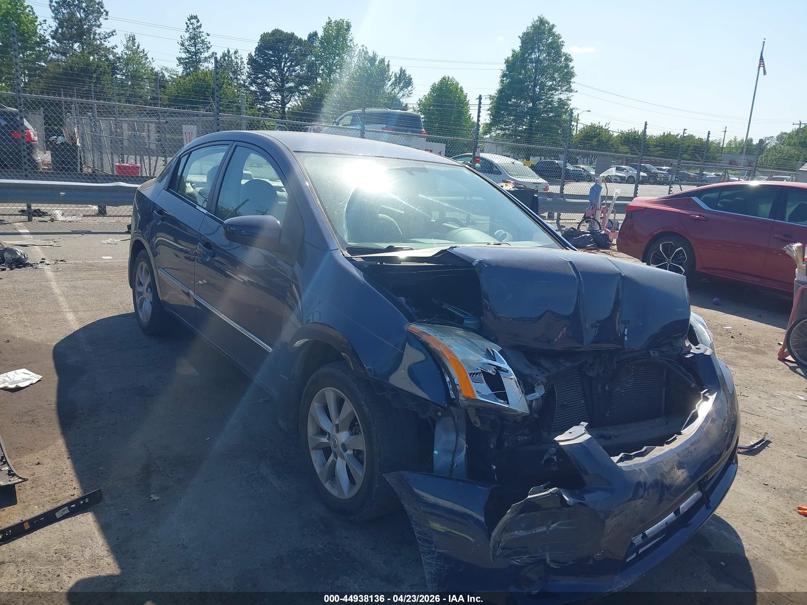2010 Nissan Sentra 2.0sl Blue vin: 3N1AB6AP2AL632261