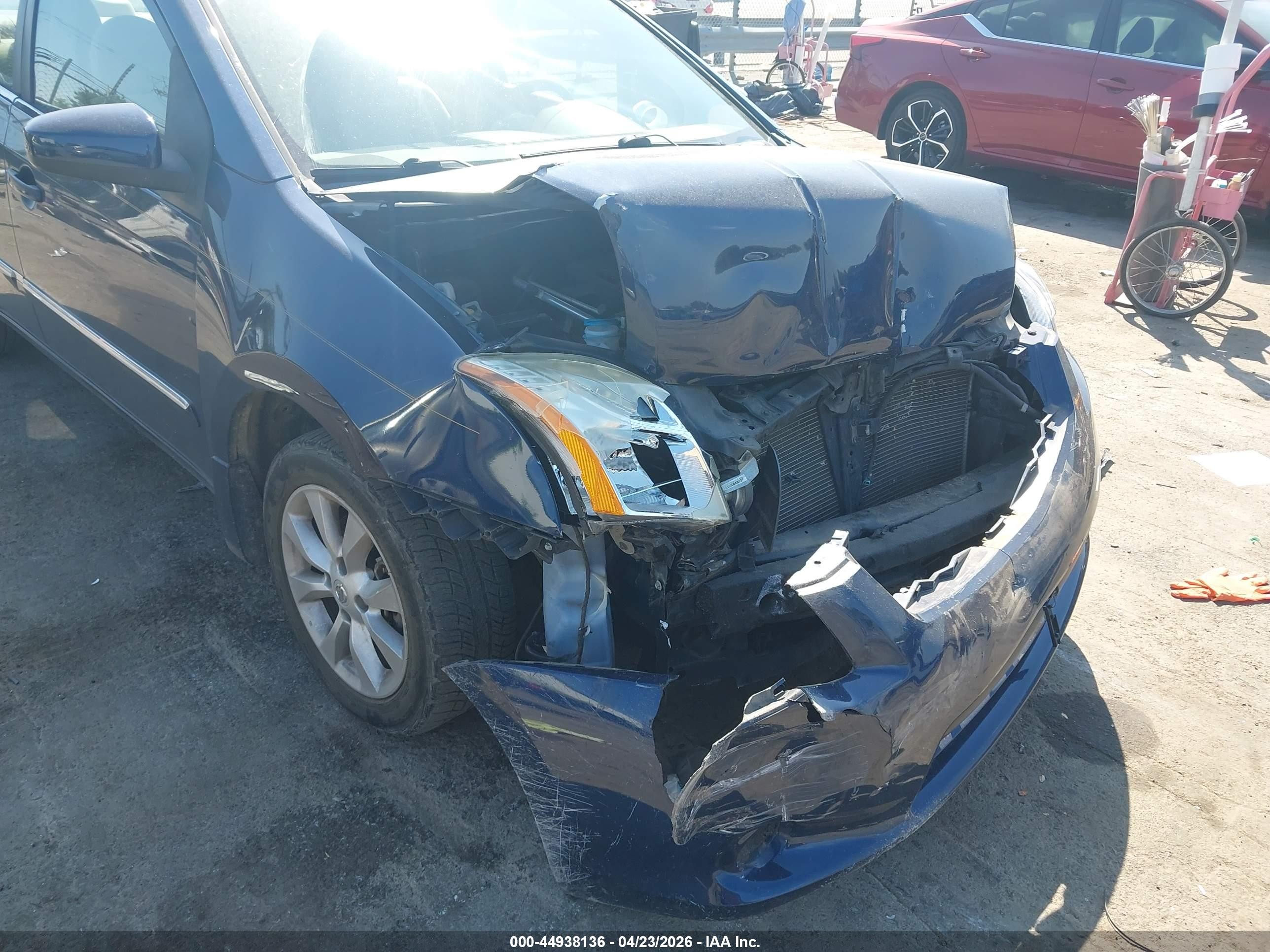 2010 Nissan Sentra 2.0sl Blue vin: 3N1AB6AP2AL632261