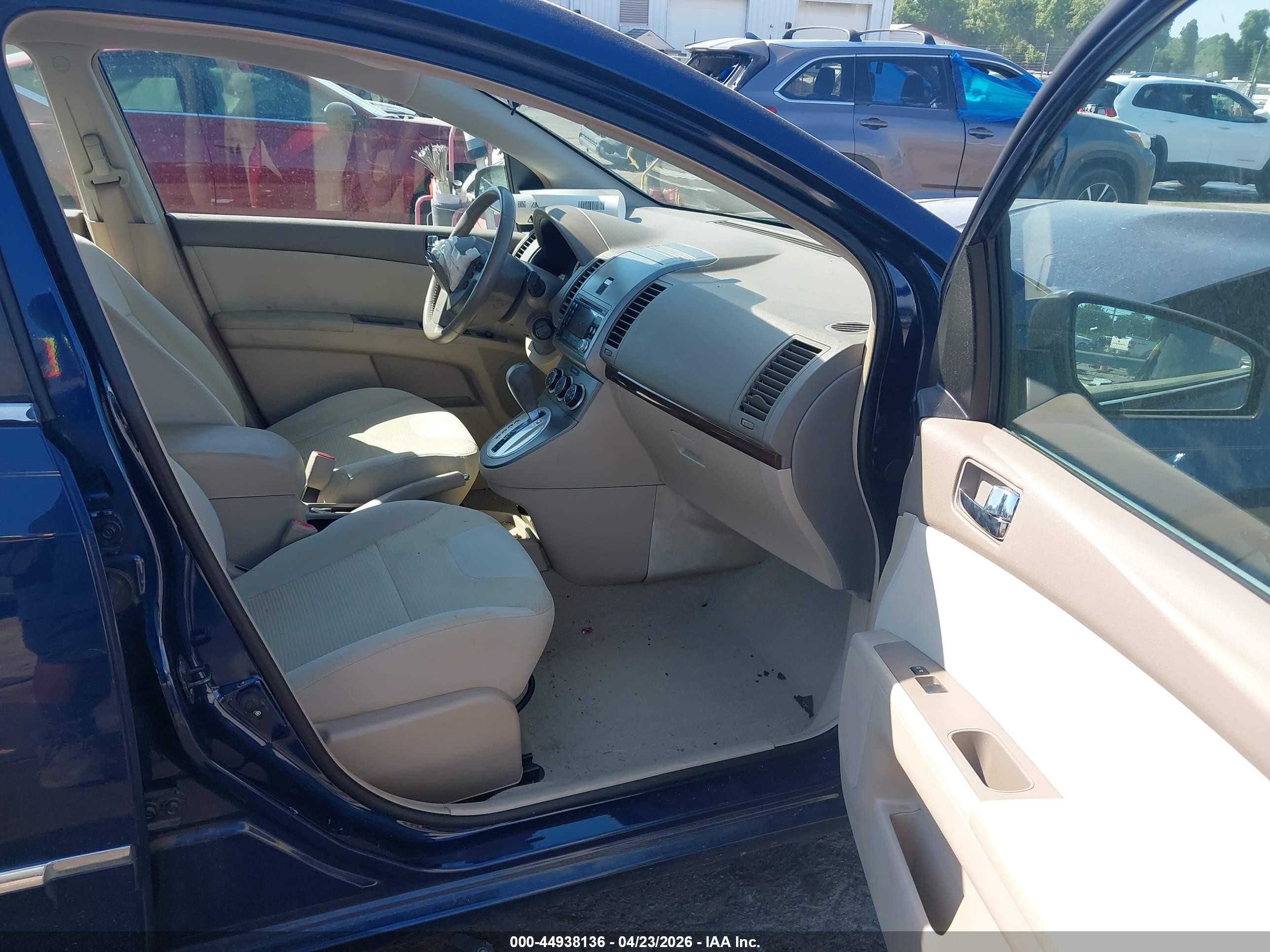 2010 Nissan Sentra 2.0sl Blue vin: 3N1AB6AP2AL632261