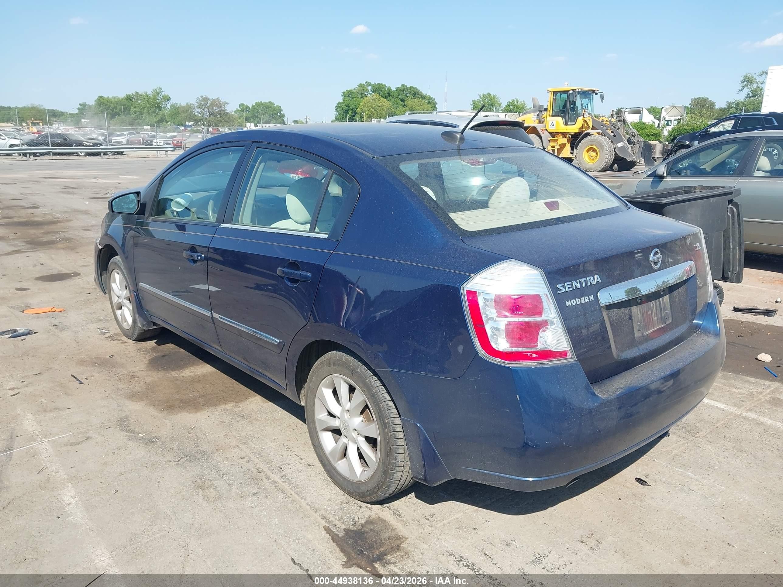 2010 Nissan Sentra 2.0sl Blue vin: 3N1AB6AP2AL632261