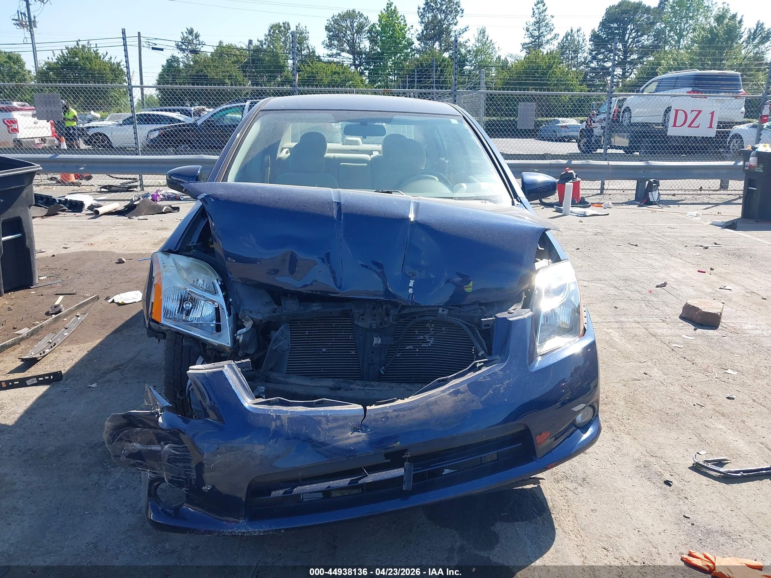 2010 Nissan Sentra 2.0sl Blue vin: 3N1AB6AP2AL632261