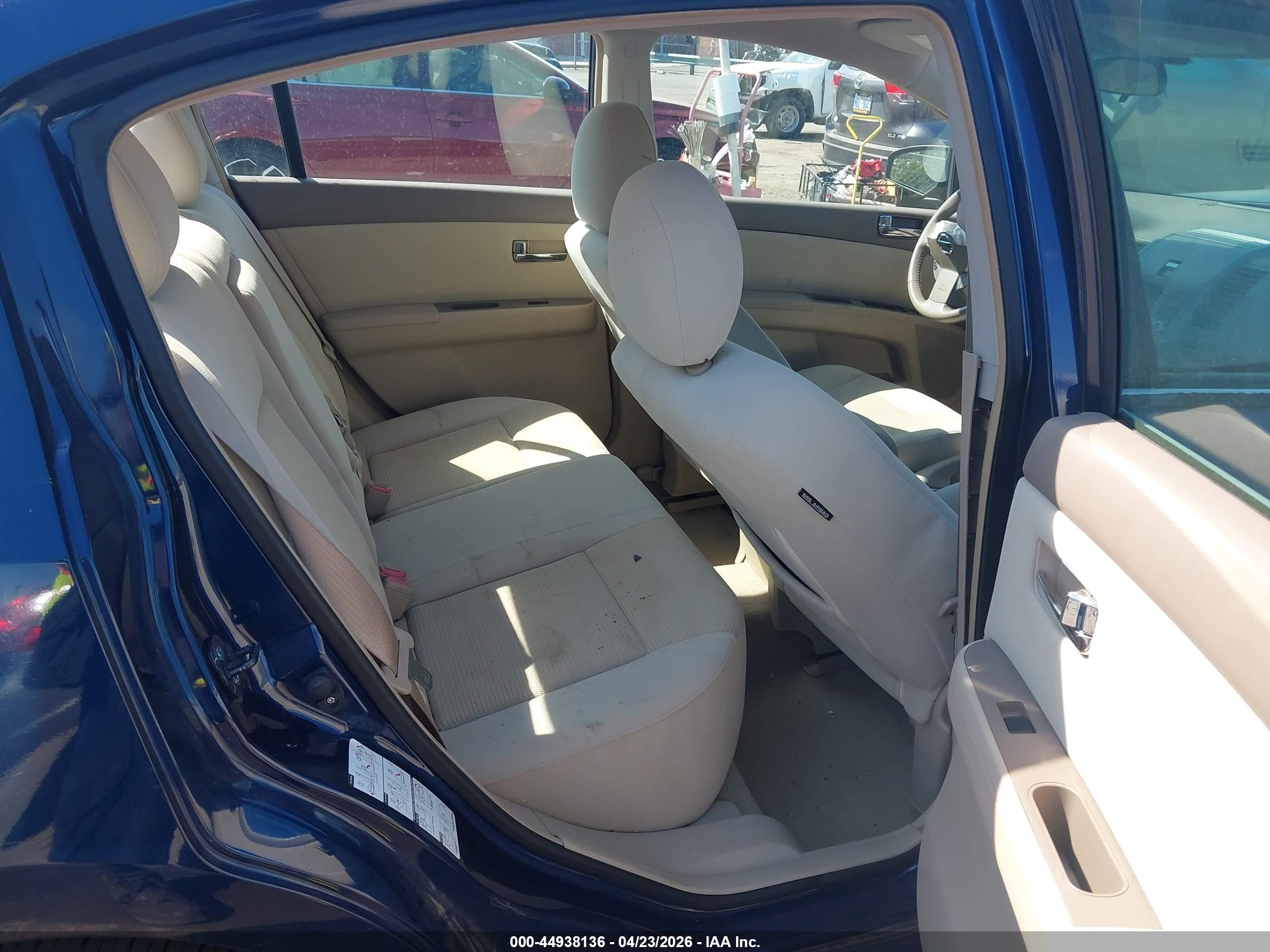 2010 Nissan Sentra 2.0sl Blue vin: 3N1AB6AP2AL632261
