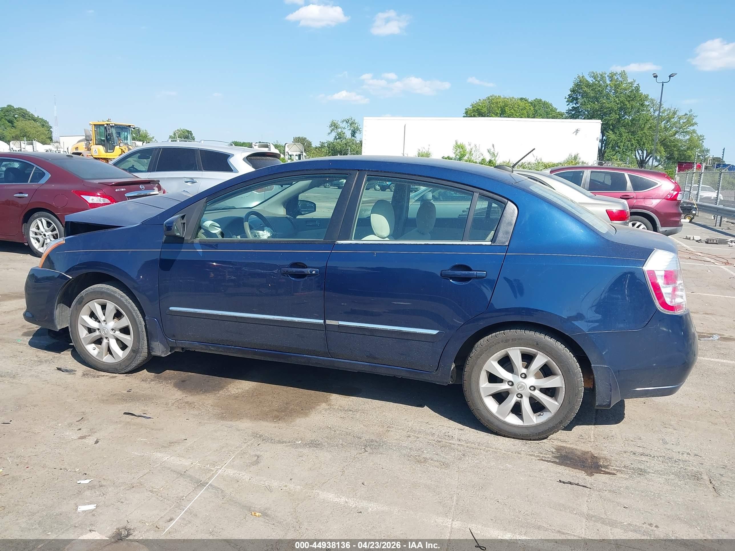 2010 Nissan Sentra 2.0sl Blue vin: 3N1AB6AP2AL632261