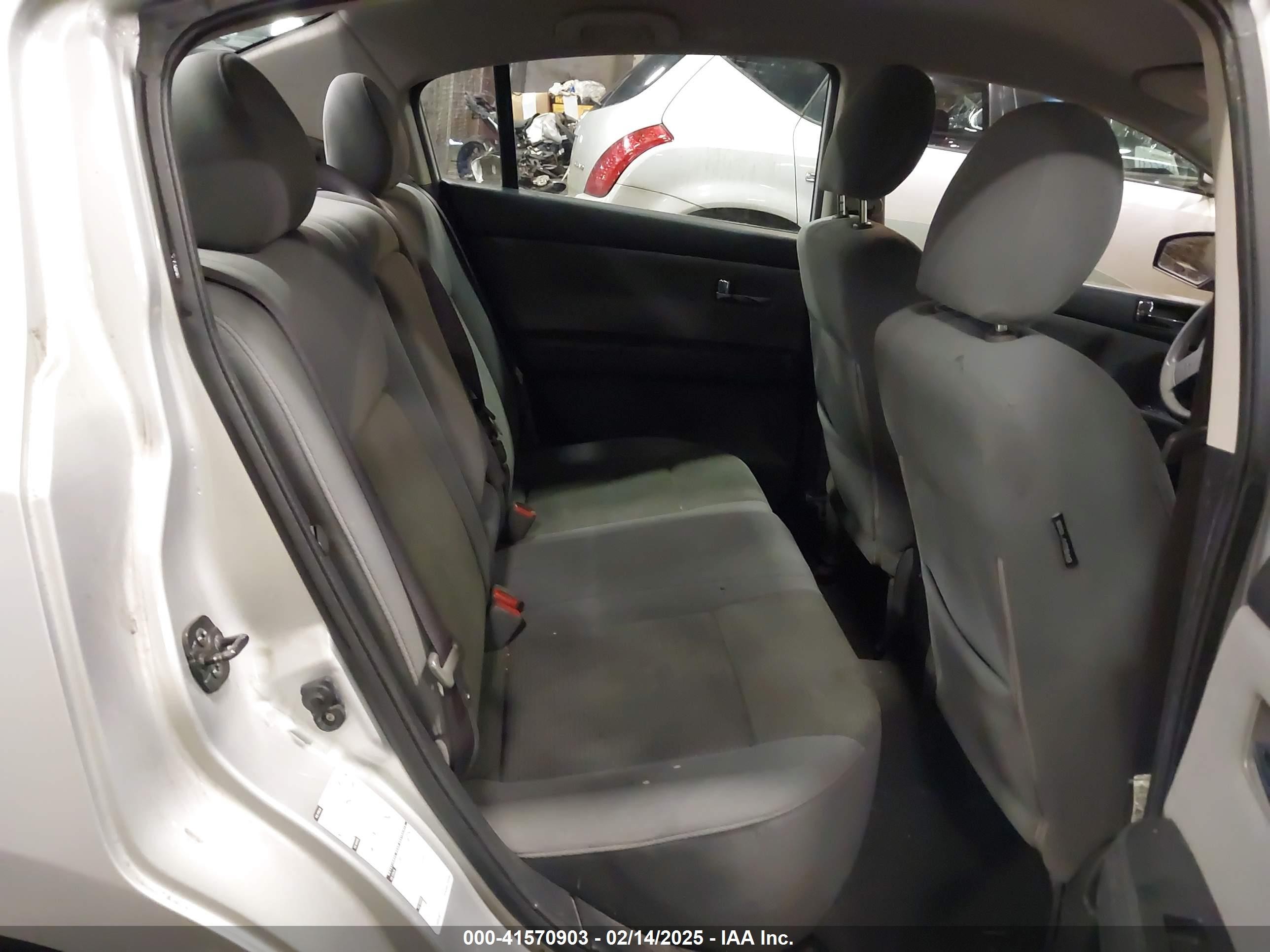 2010 Nissan Sentra 2.0s Silver vin: 3N1AB6AP2AL649013