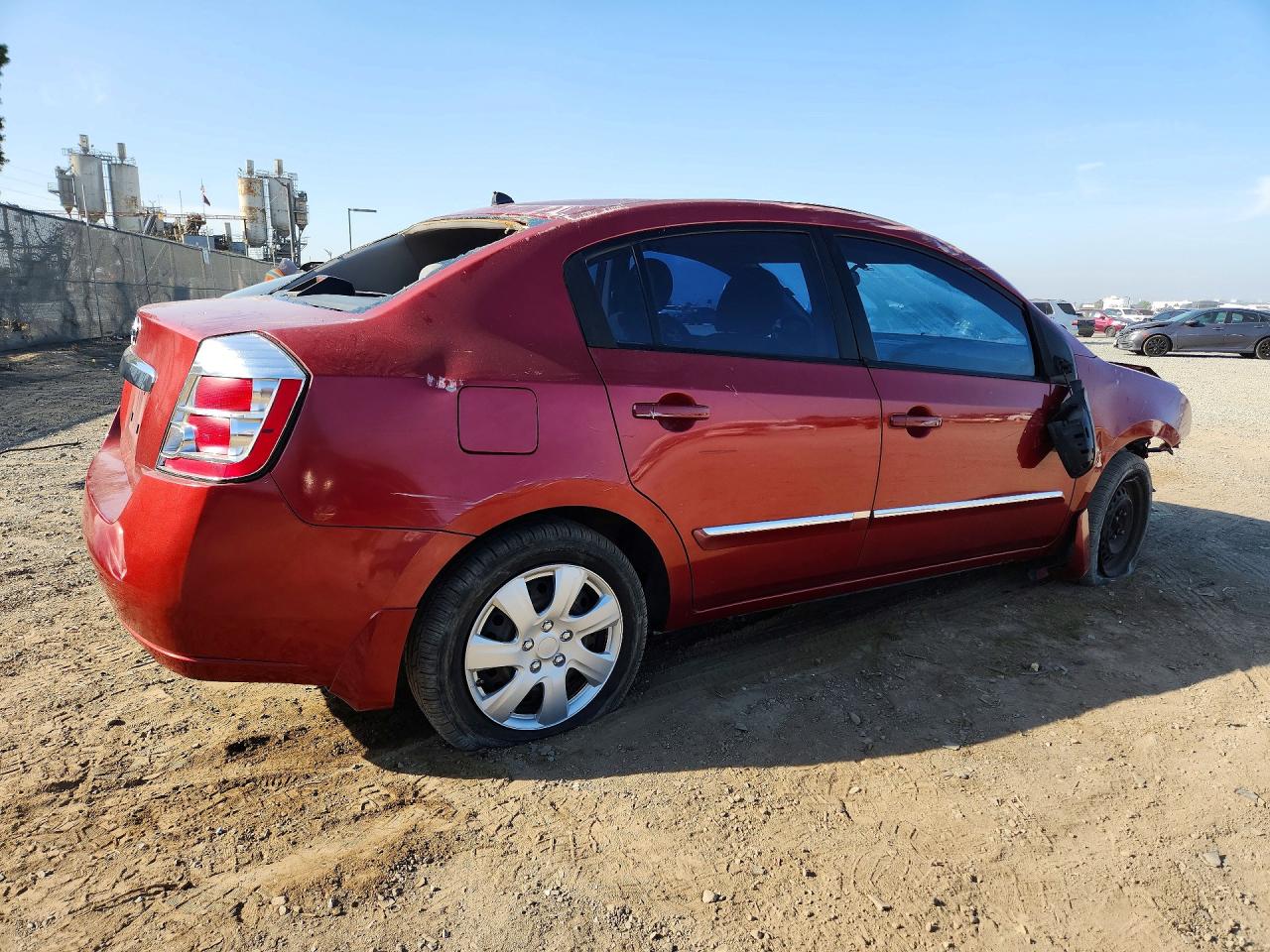 2010 Nissan Sentra 2.0 Red vin: 3N1AB6AP2AL659184